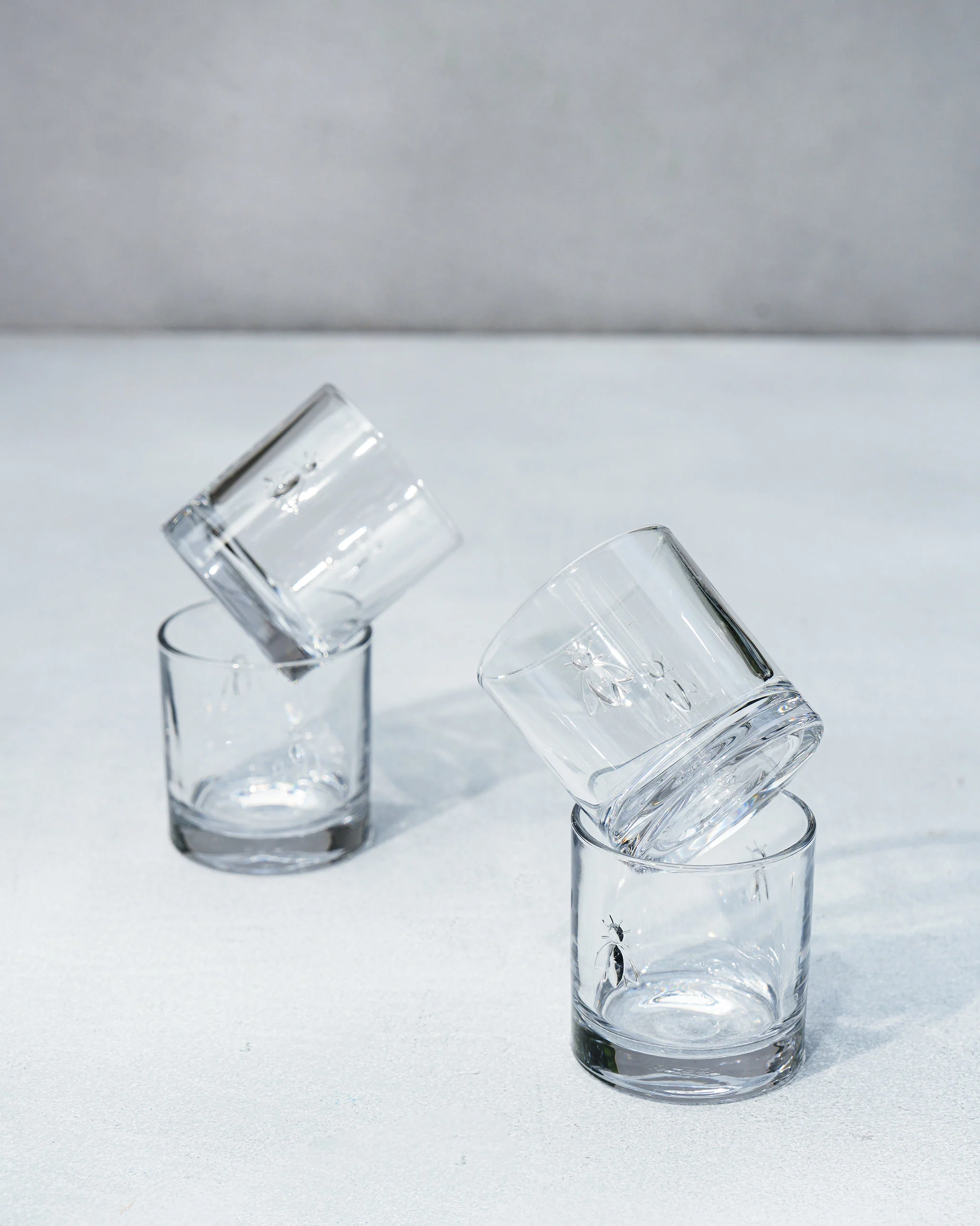 Bumble Bee Whiskey Glasses - Set of 4 - Image 7