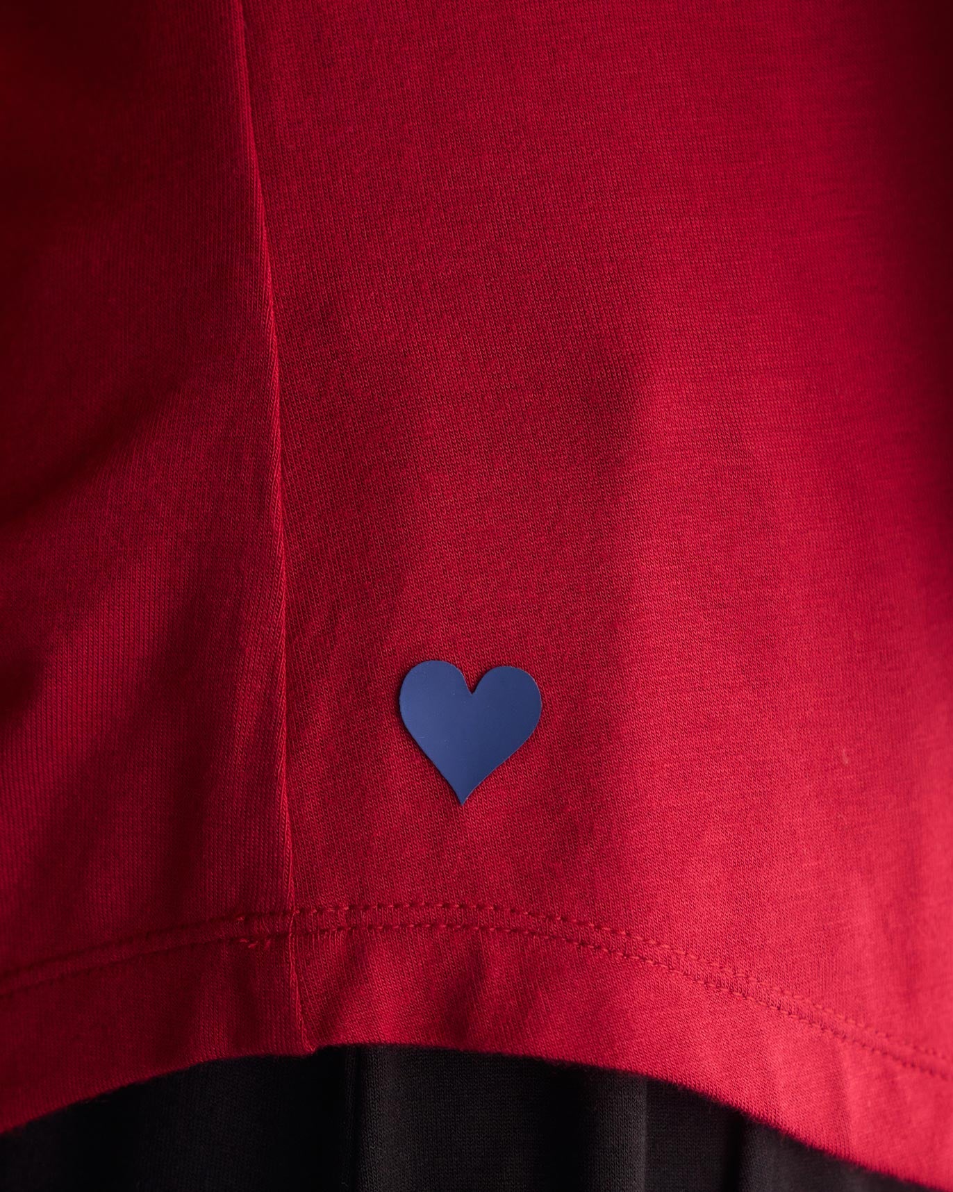 Burma Back Drape Top - Red - Image 2