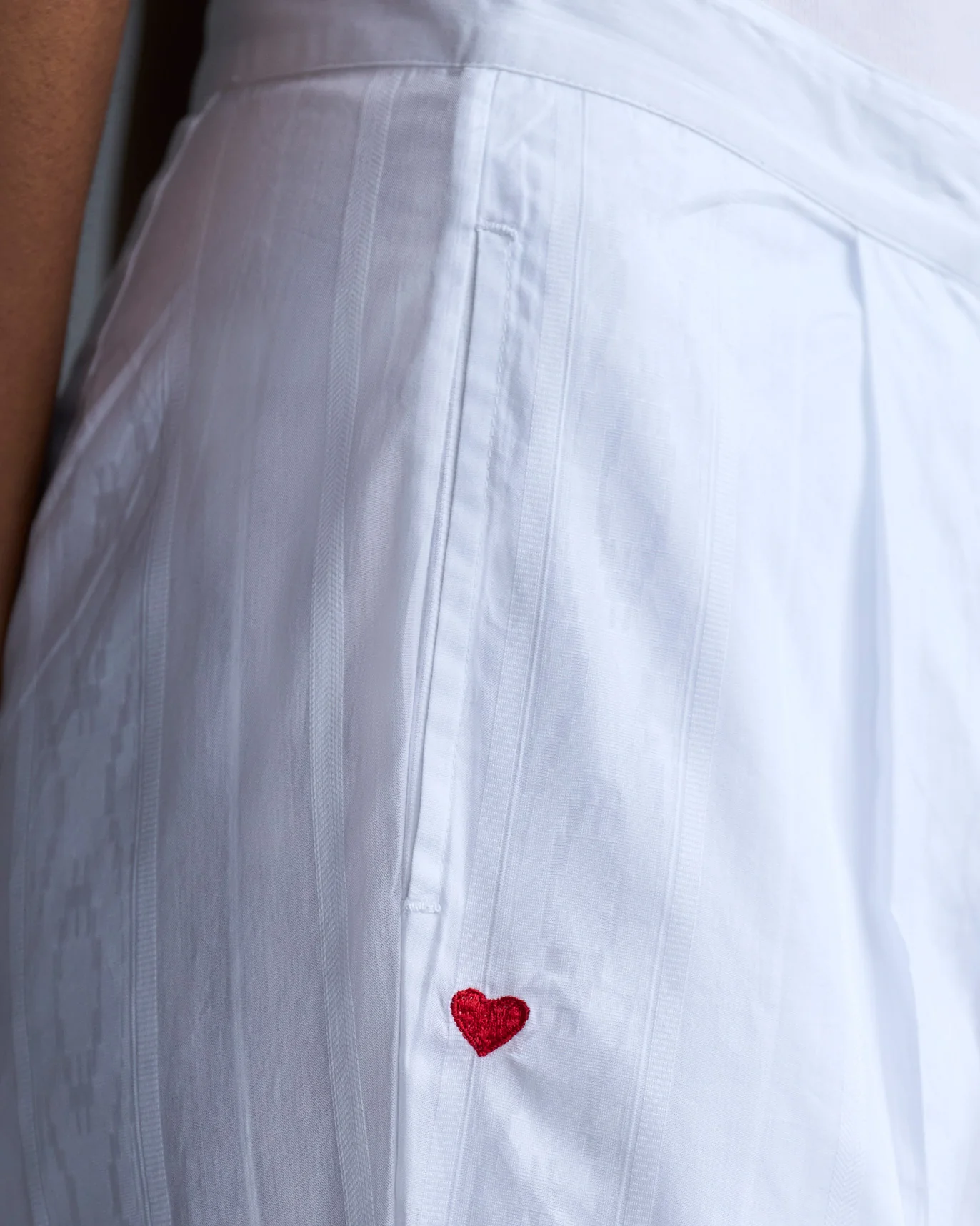 Burma Narrow Pants - White - Image 3