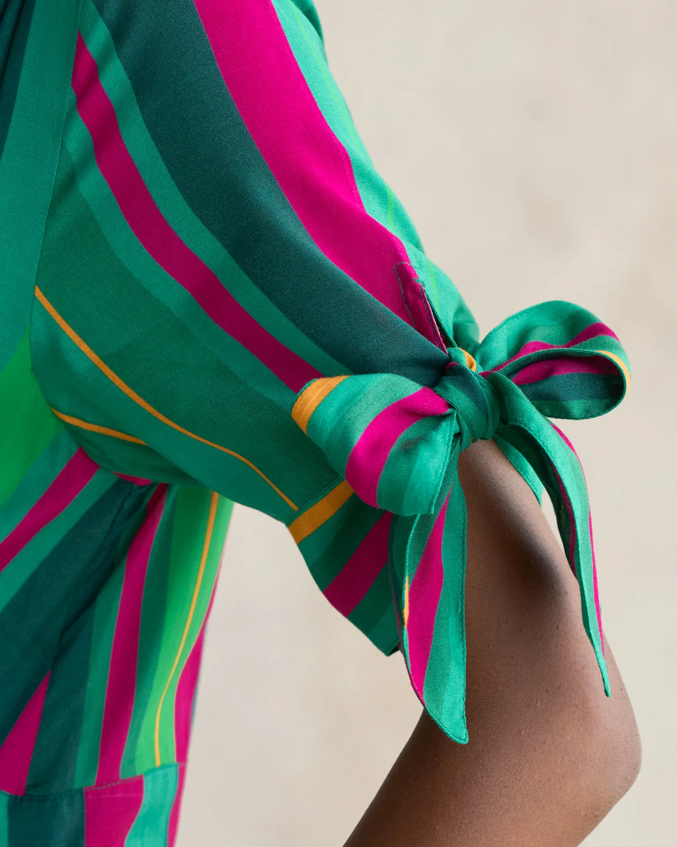 Button Down Dress - Multi - Image 2