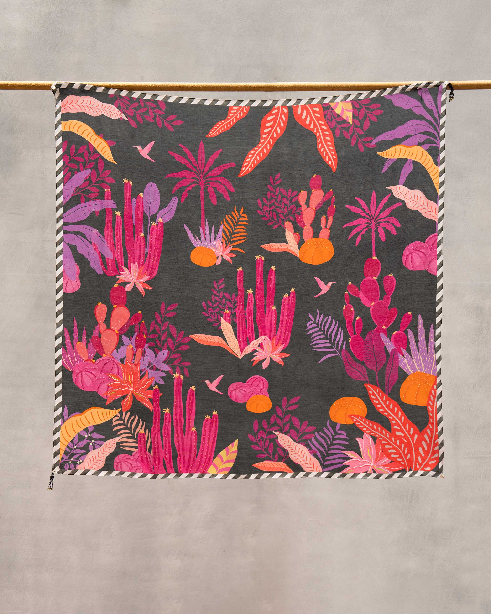 Cacti Scarf - Multi Color - Image 3