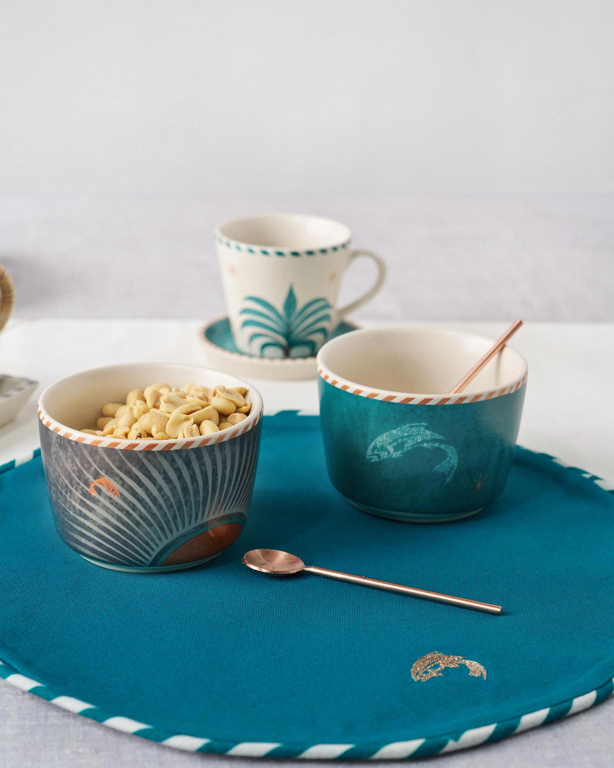 Caden Nut Bowl with Spoon - Set of 2 - TSSxNB - Image 2