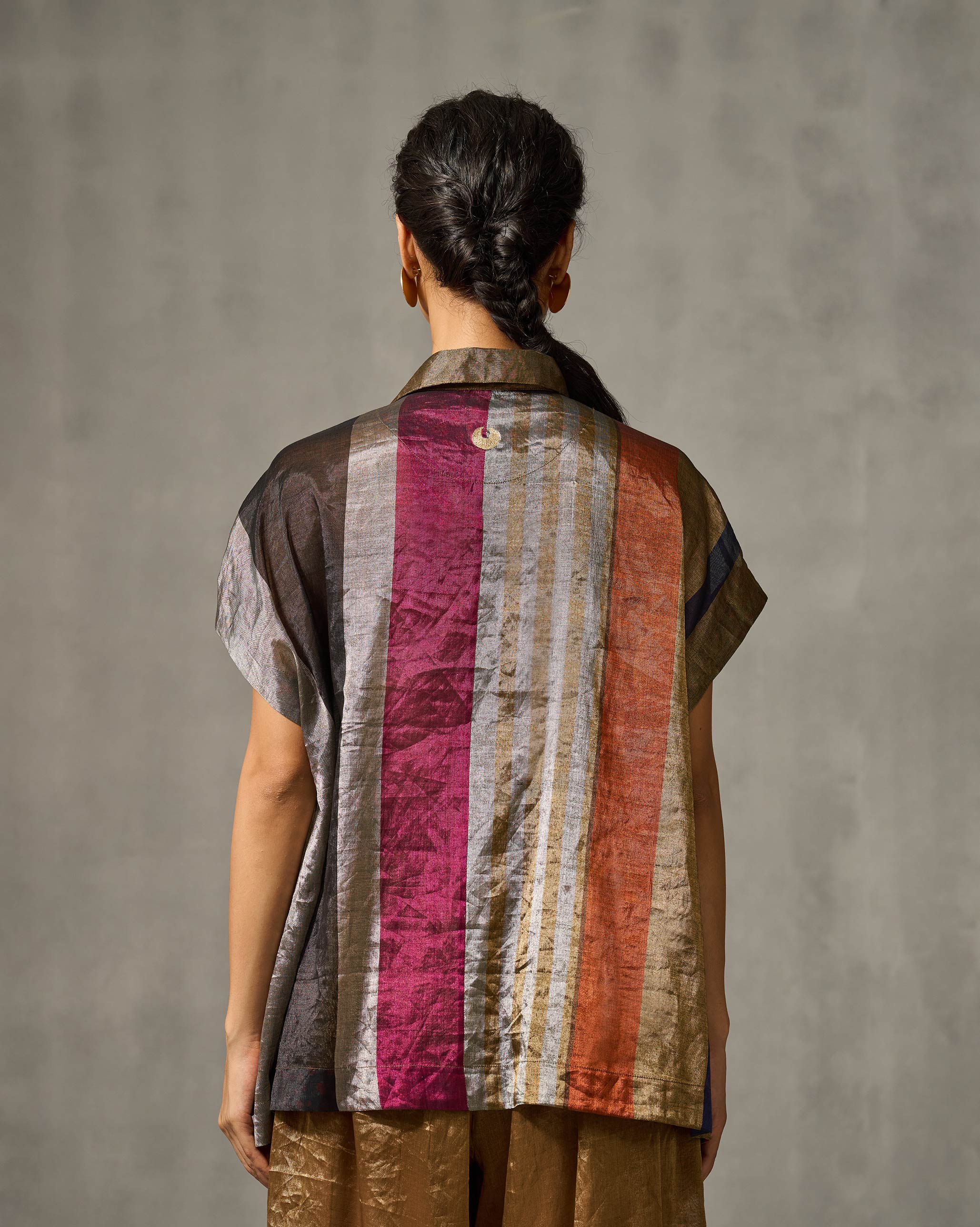 Camber Top - Multi Color Stripes - Image 6
