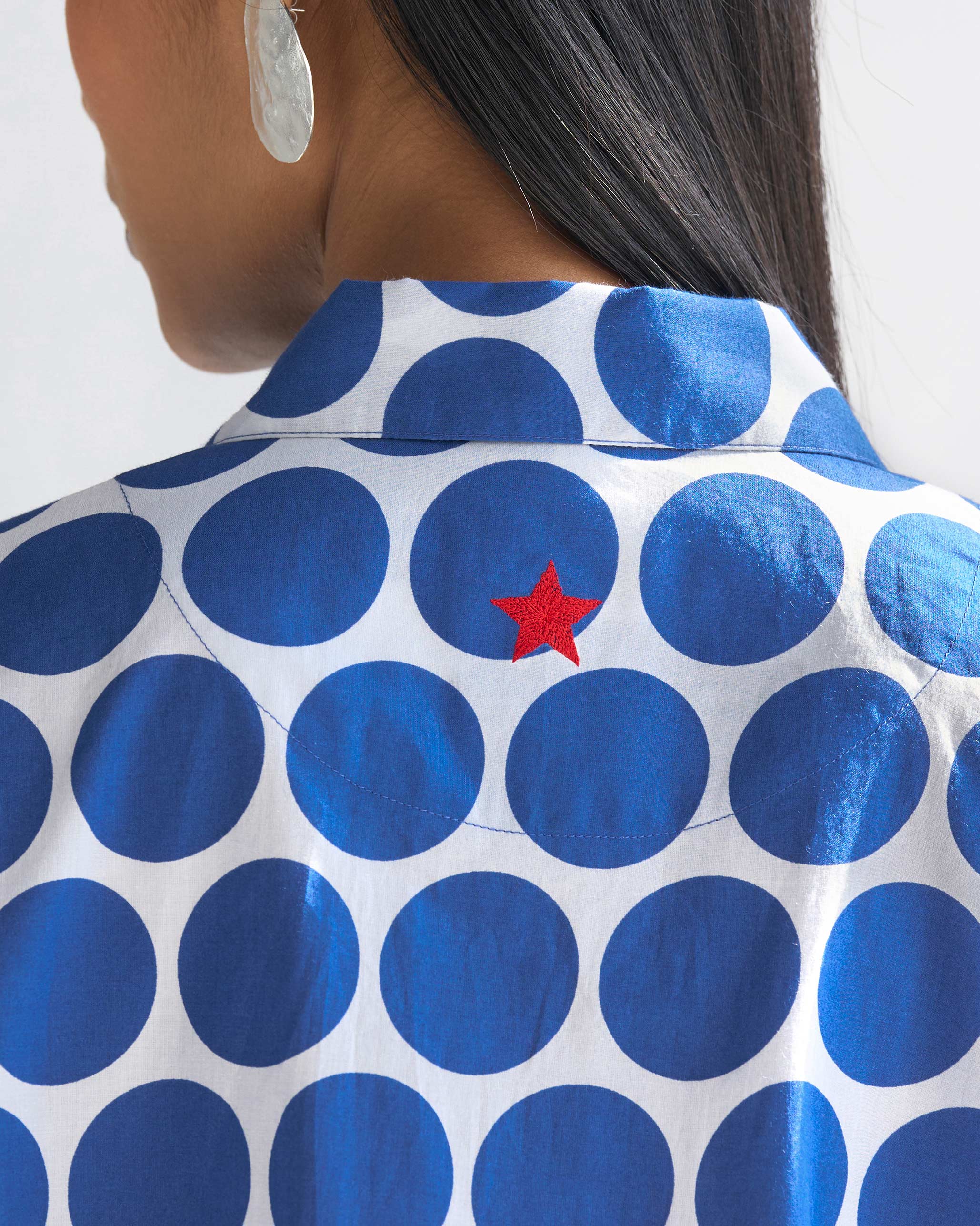 Camber Top - Navy & White - Image 2