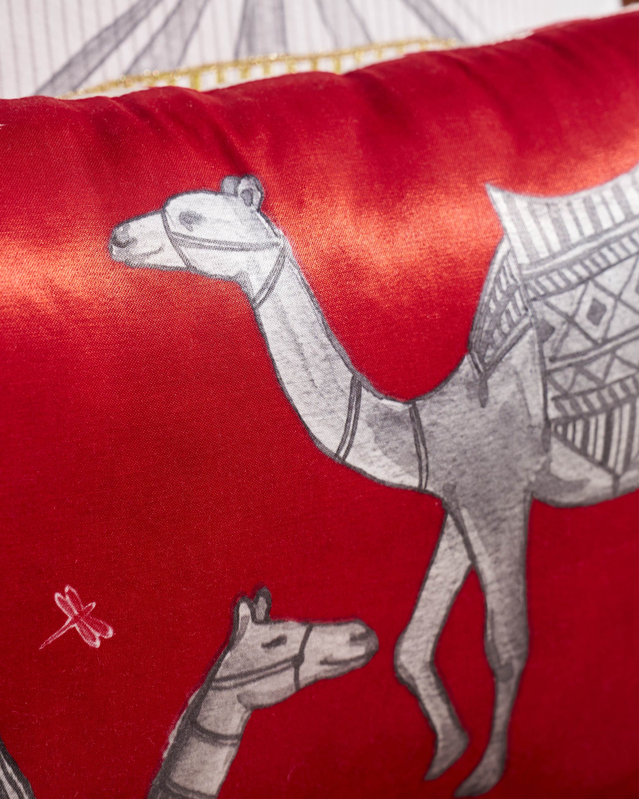 Camel Trail Cushion Cover - Image 2