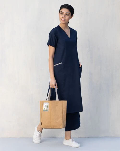 Camper Dress - Indigo - Image 4