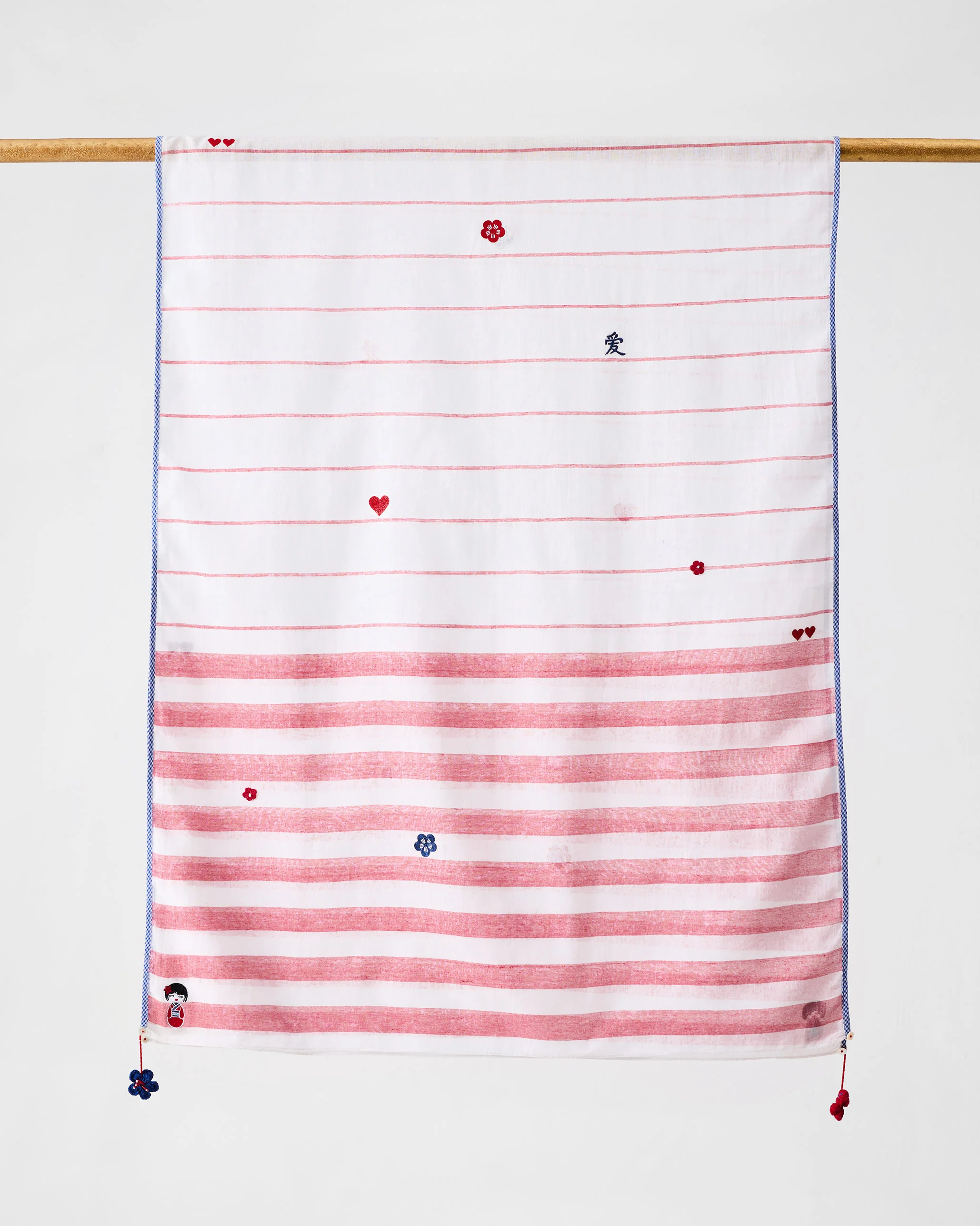 Candycane Scarf - Red - Image 3