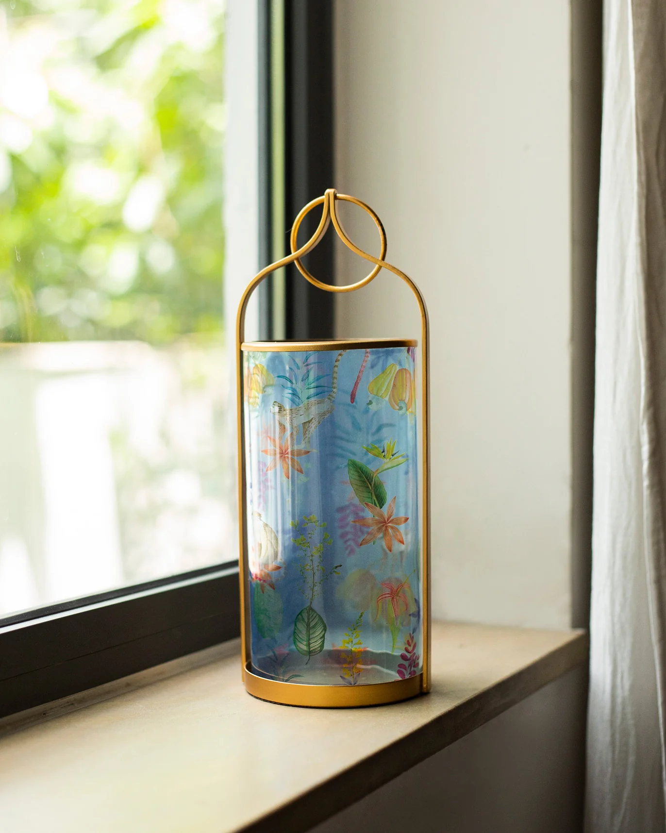 Cashew Print Lantern - Image 2
