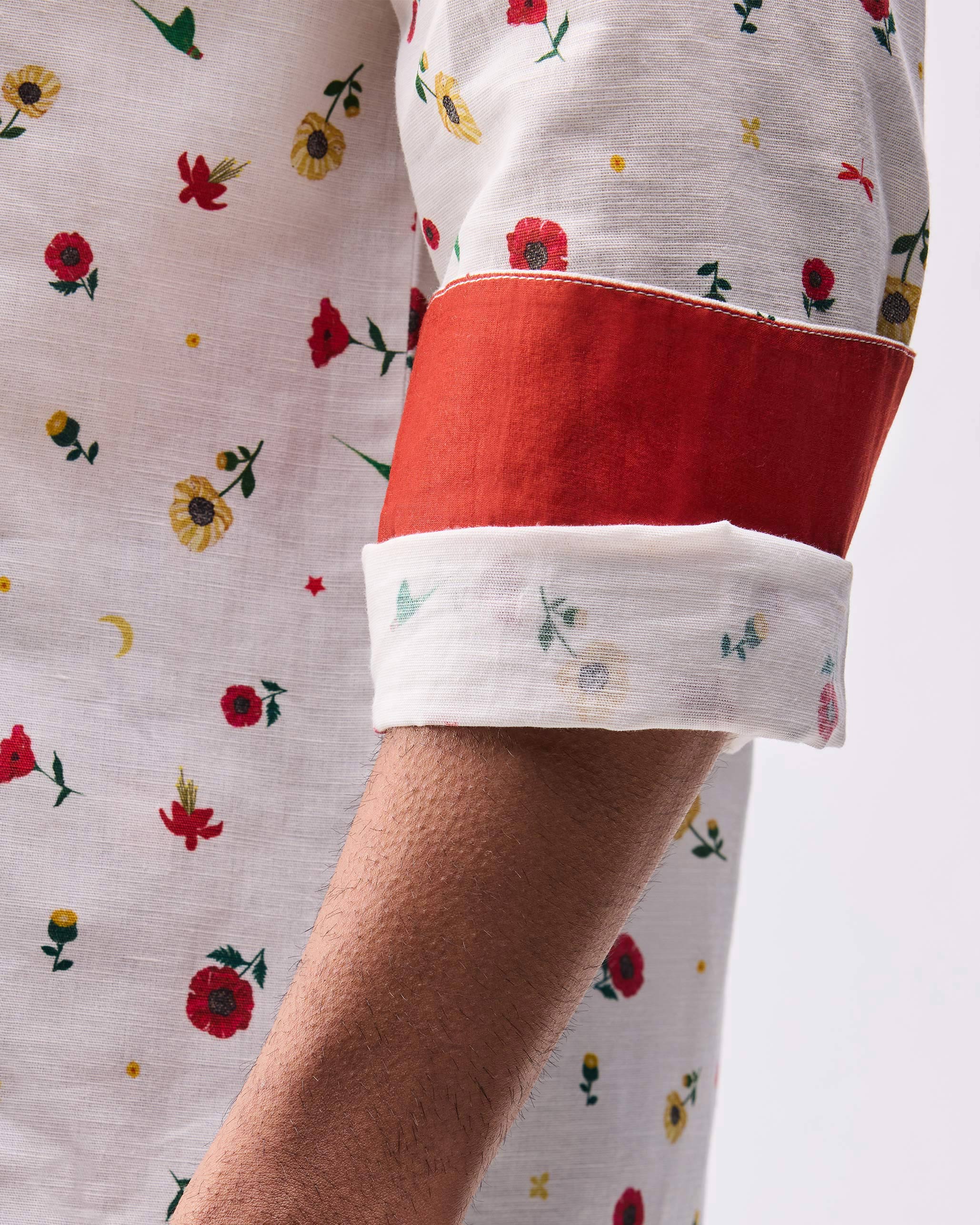 Catamaran Shirt - Ivory Print - Image 2