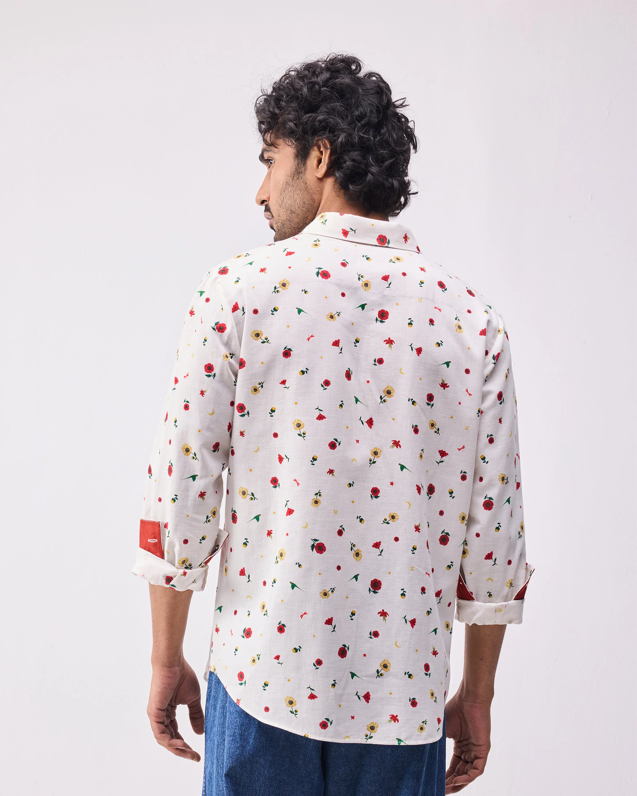 Catamaran Shirt - Ivory Print - Image 4
