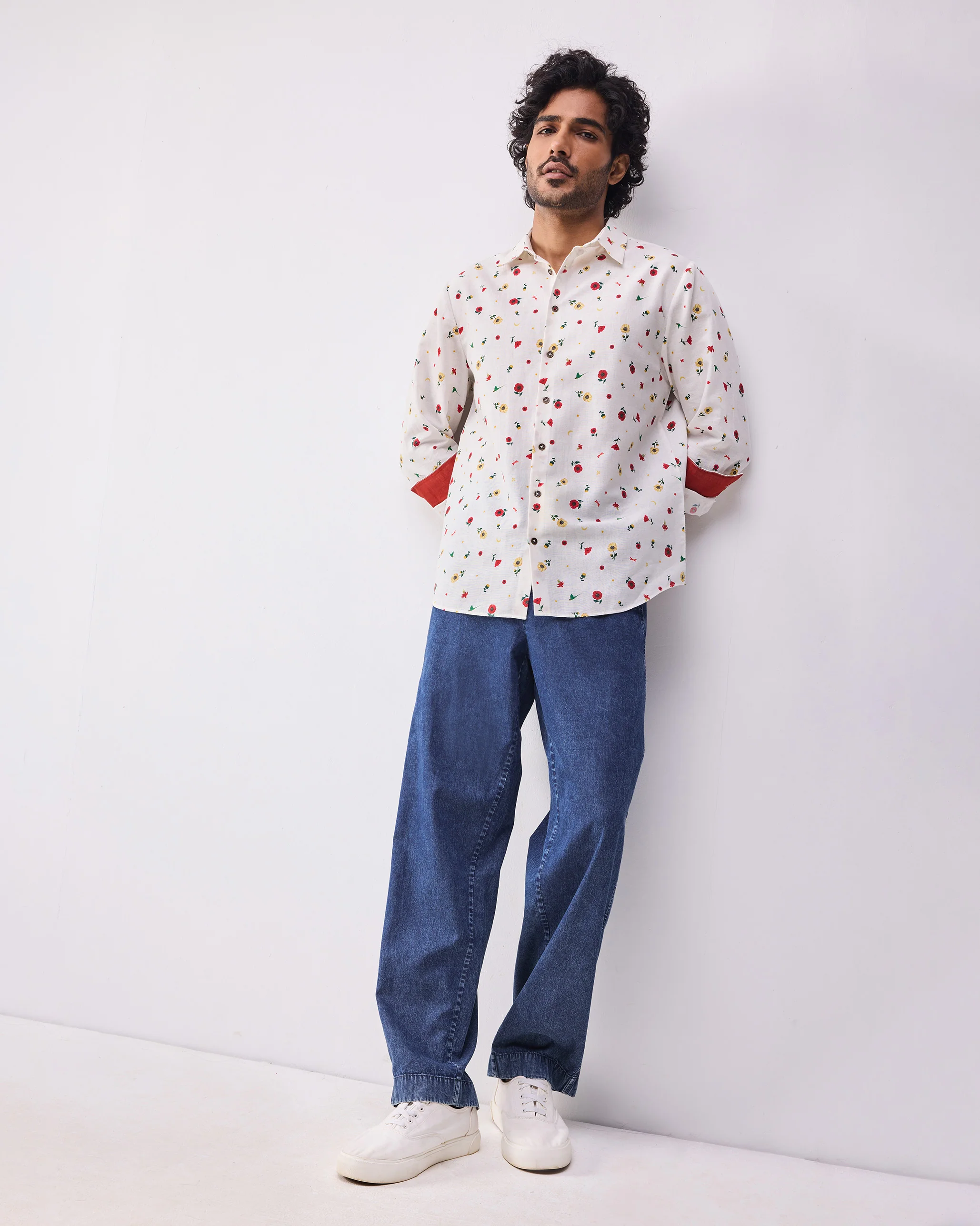 Catamaran Shirt - Ivory Print - Image 6
