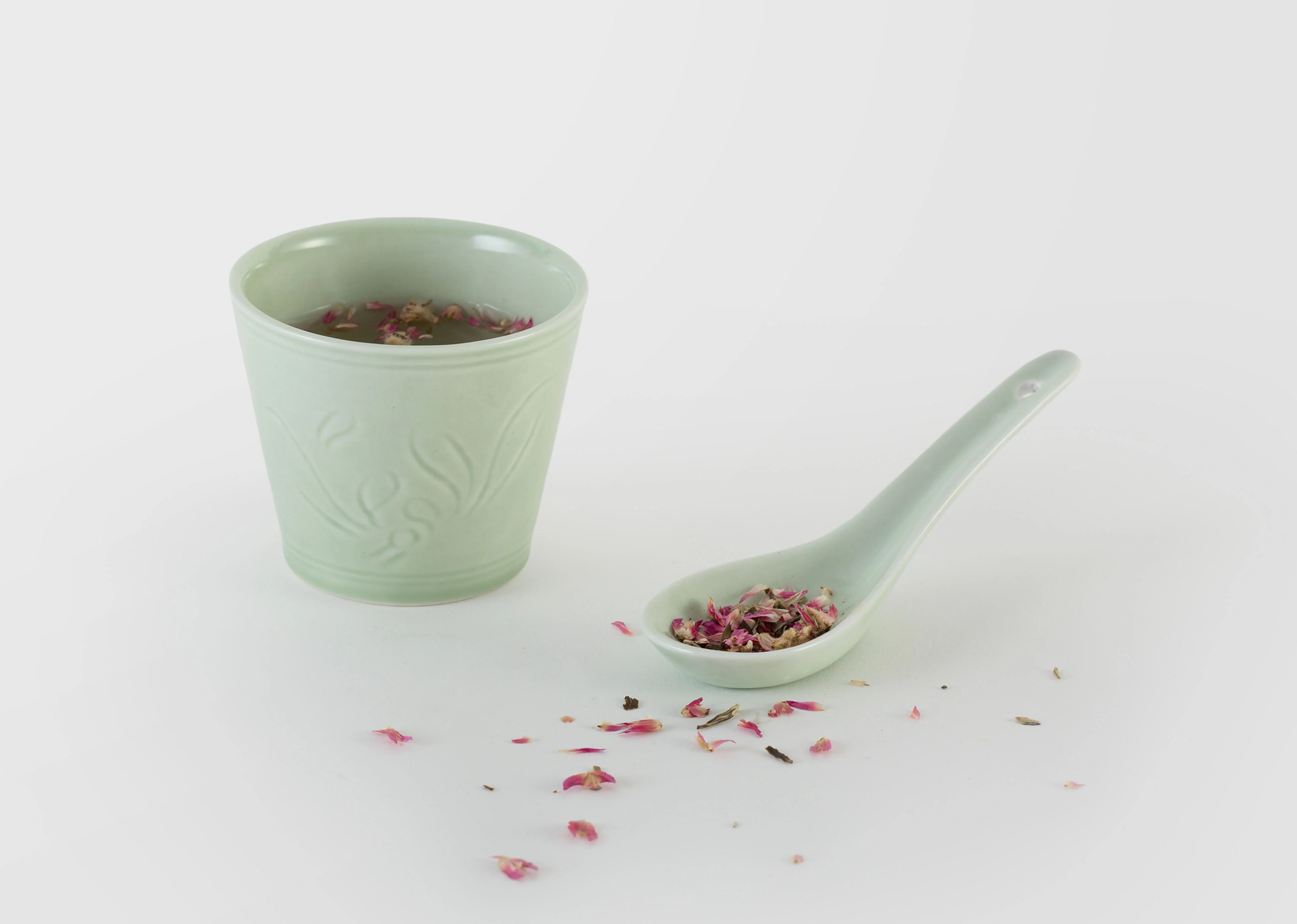 Celadon Herbal Tea Cup - Image 3