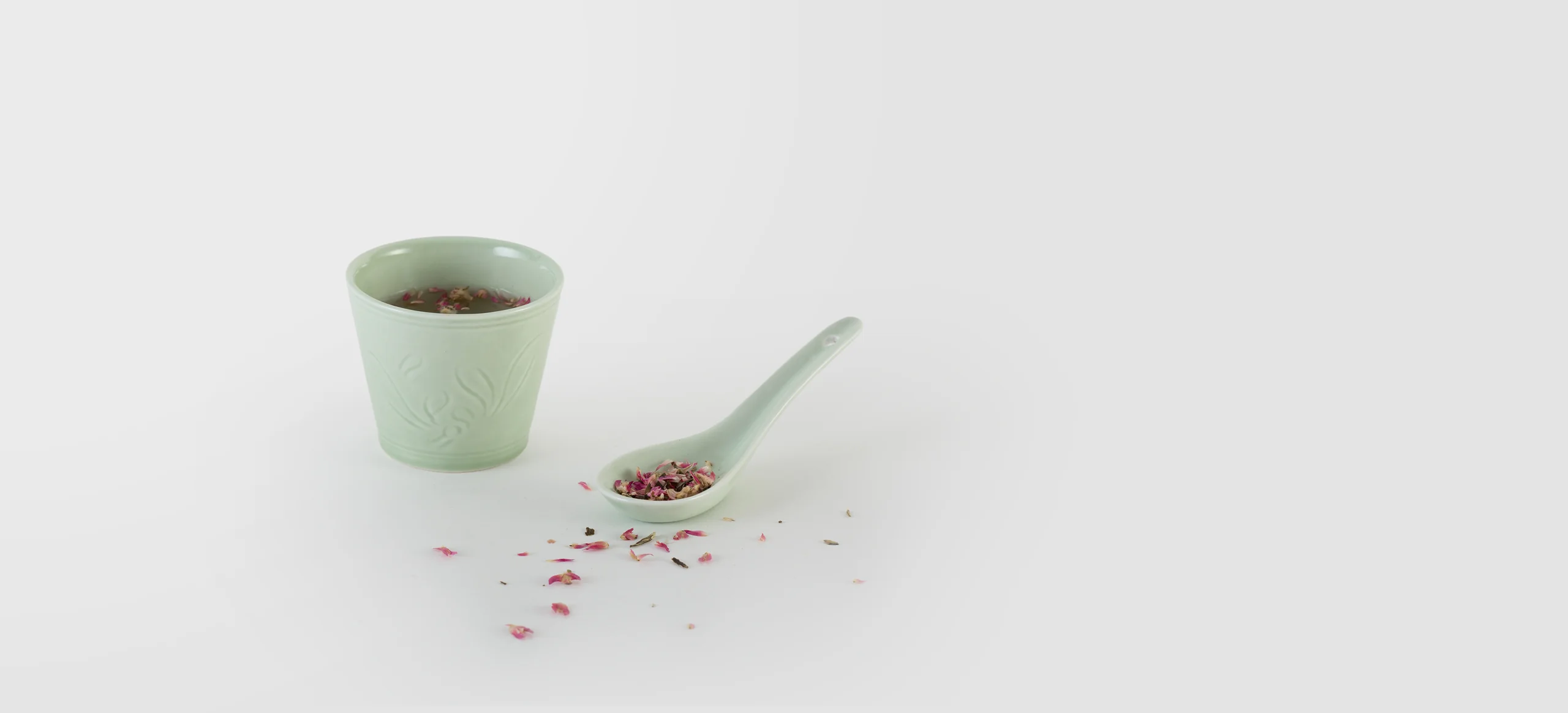 Celadon Herbal Tea Cup (Set of 4) - Image 2
