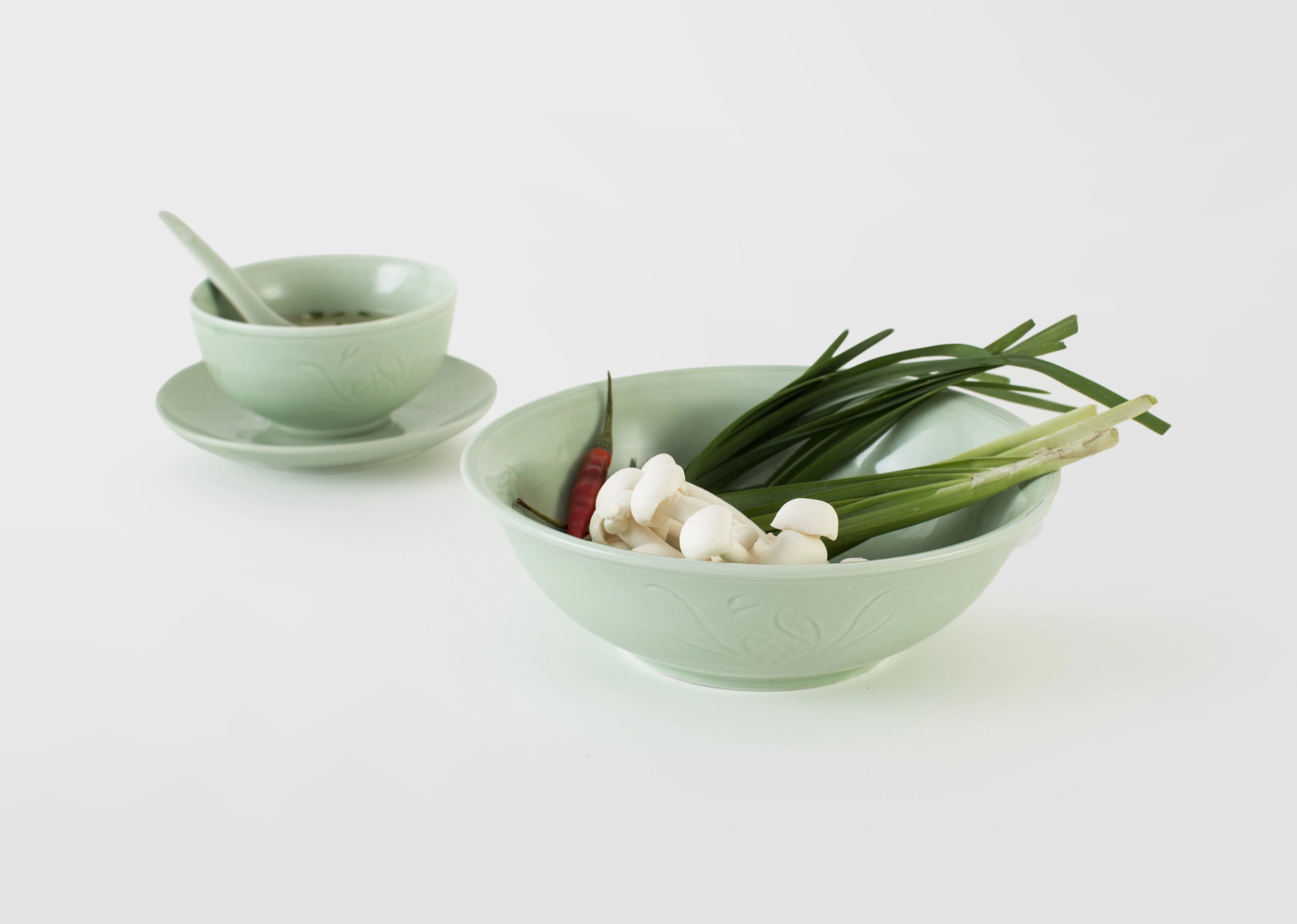 Celadon Miso Bowl - Image 3