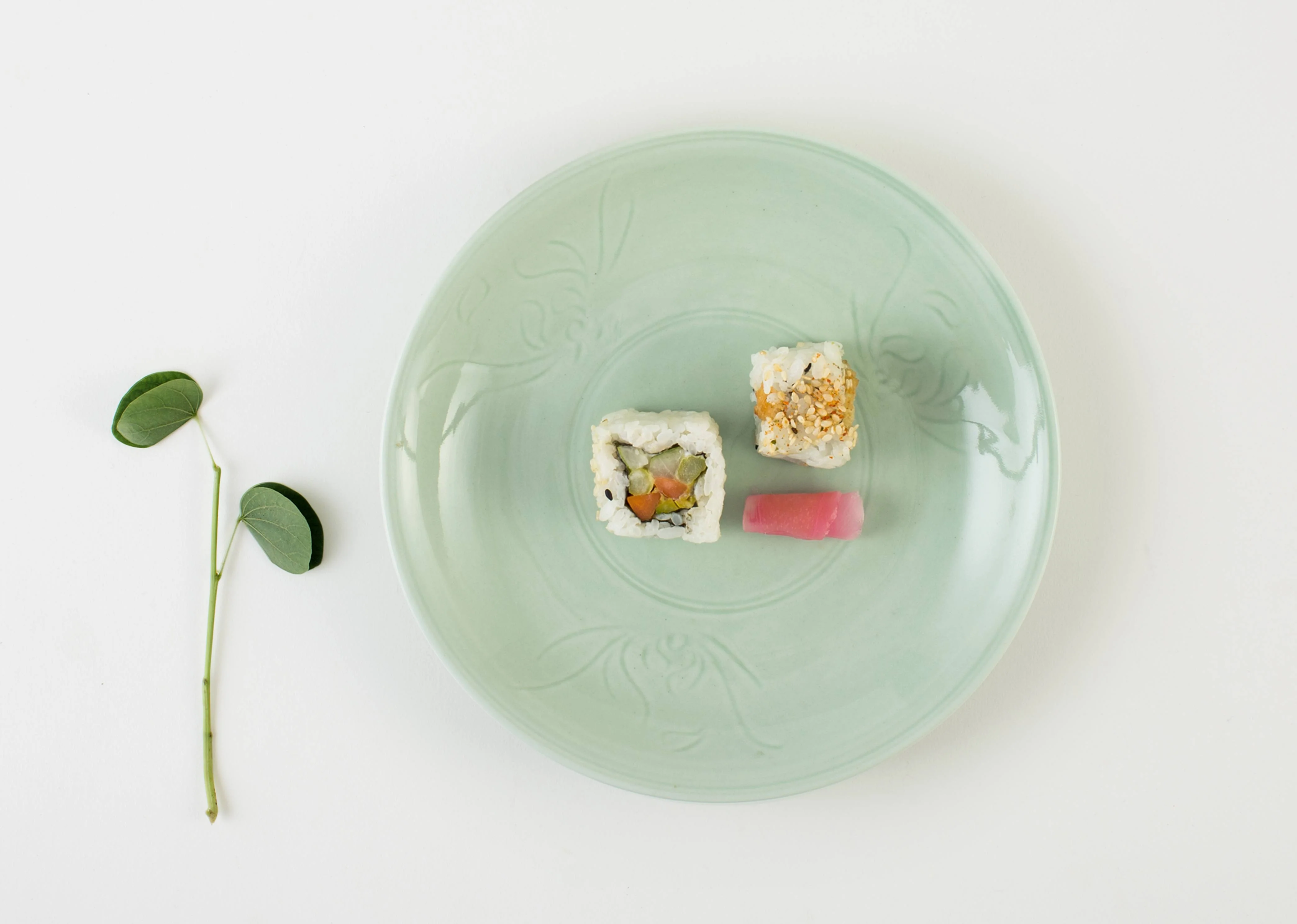 Celadon Salad Plate - Image 4
