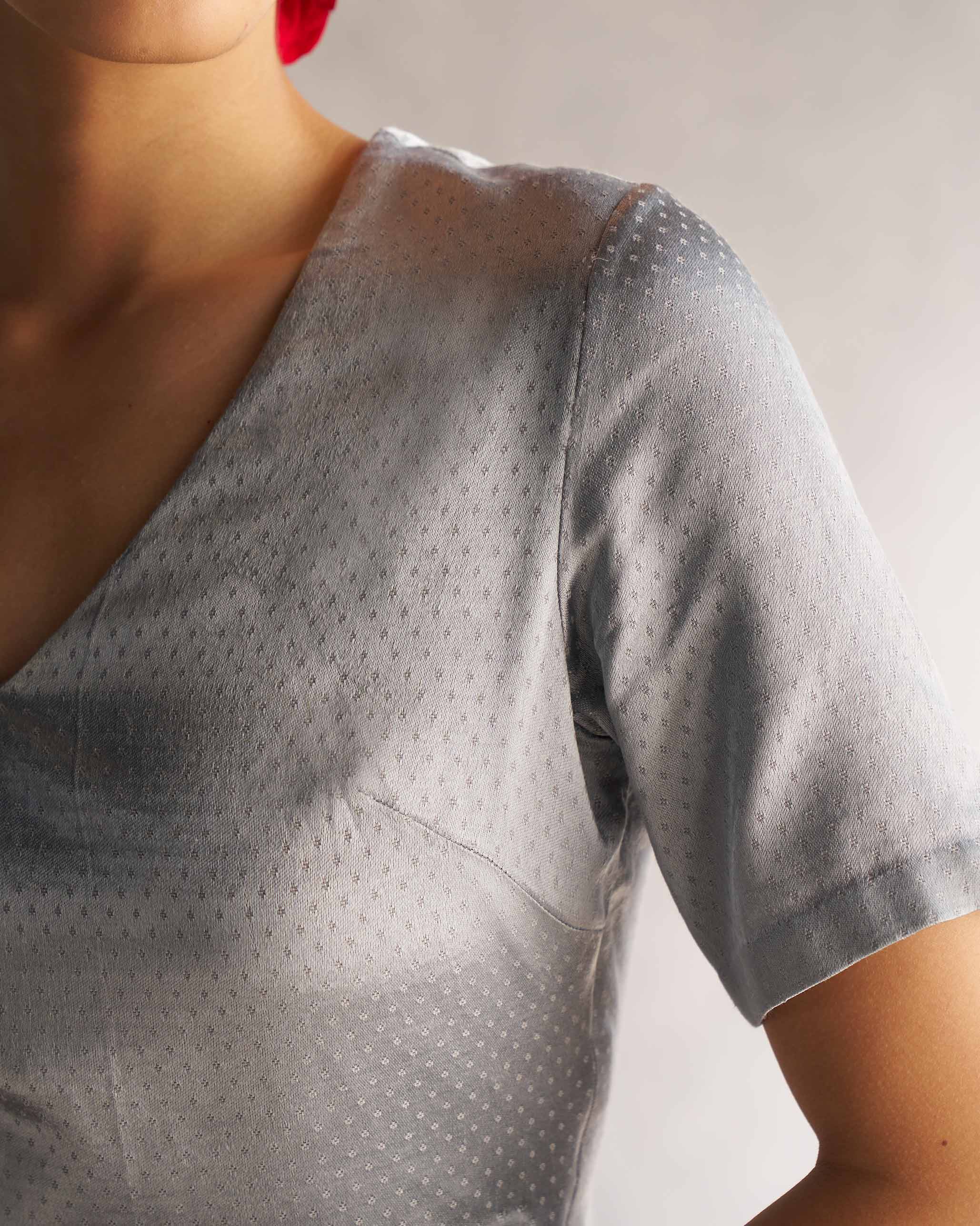 Celestial Blouse - Grey - Image 2