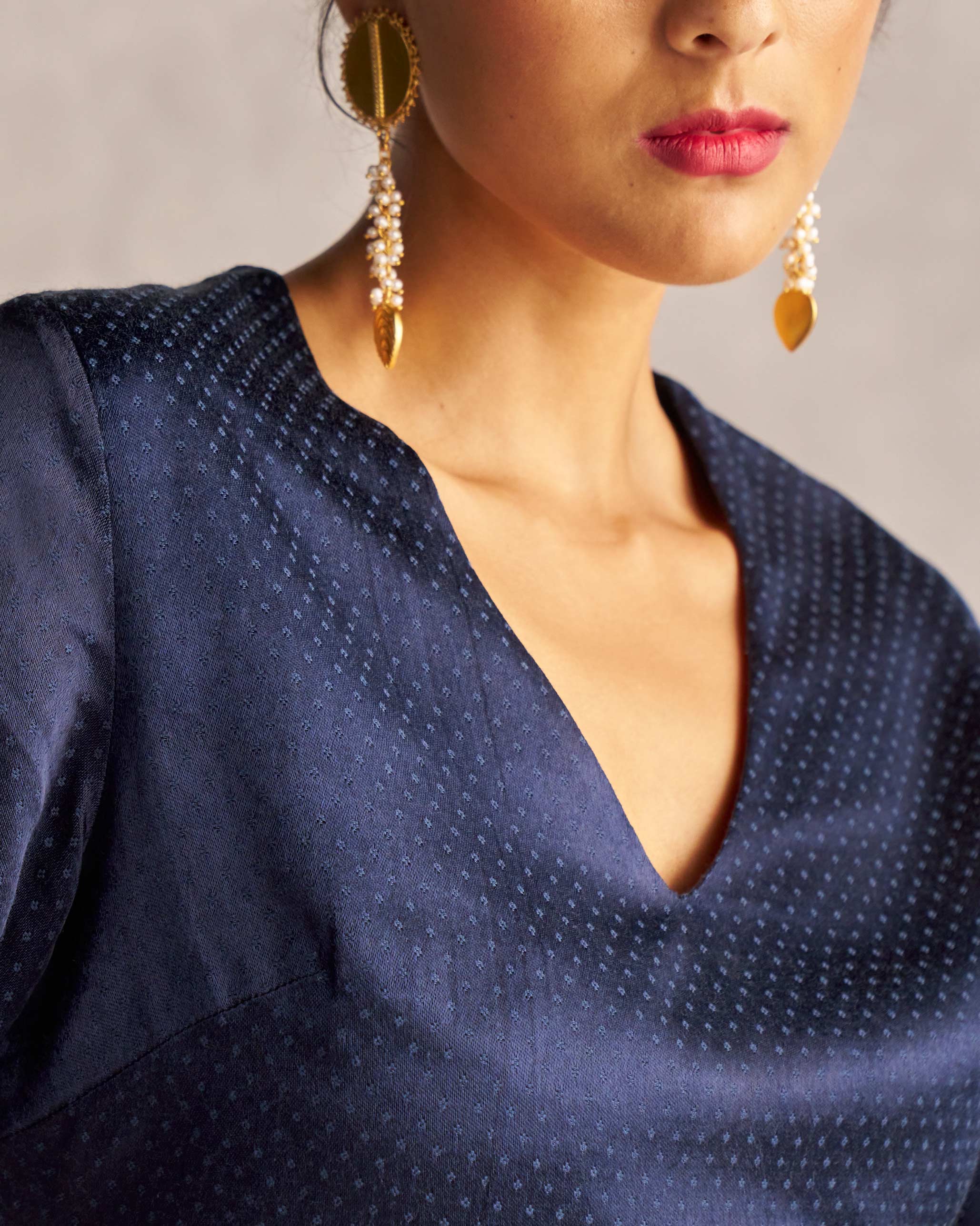Celestial Blouse - Navy - Image 2