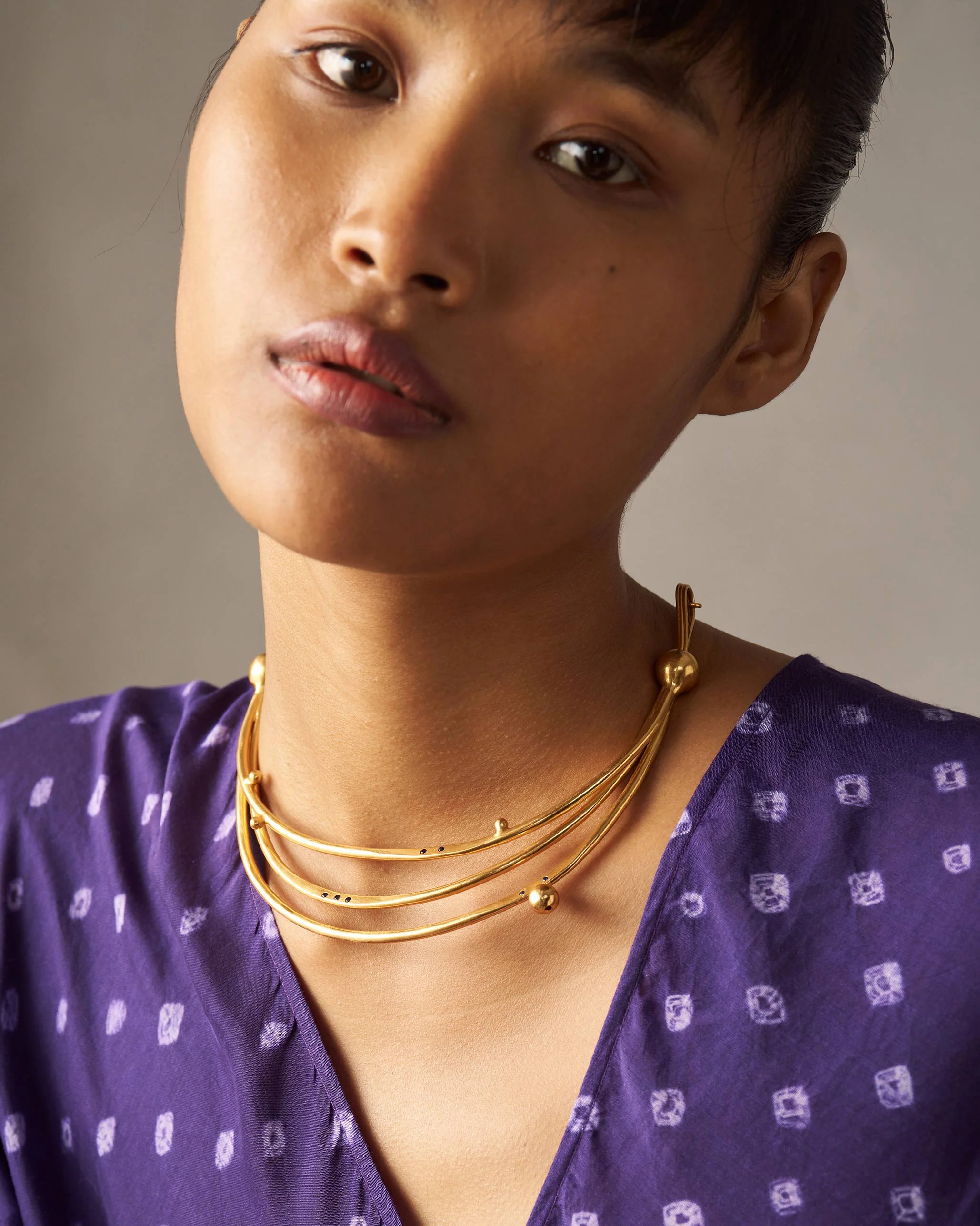 Celestial Choker - Gold - Image 4