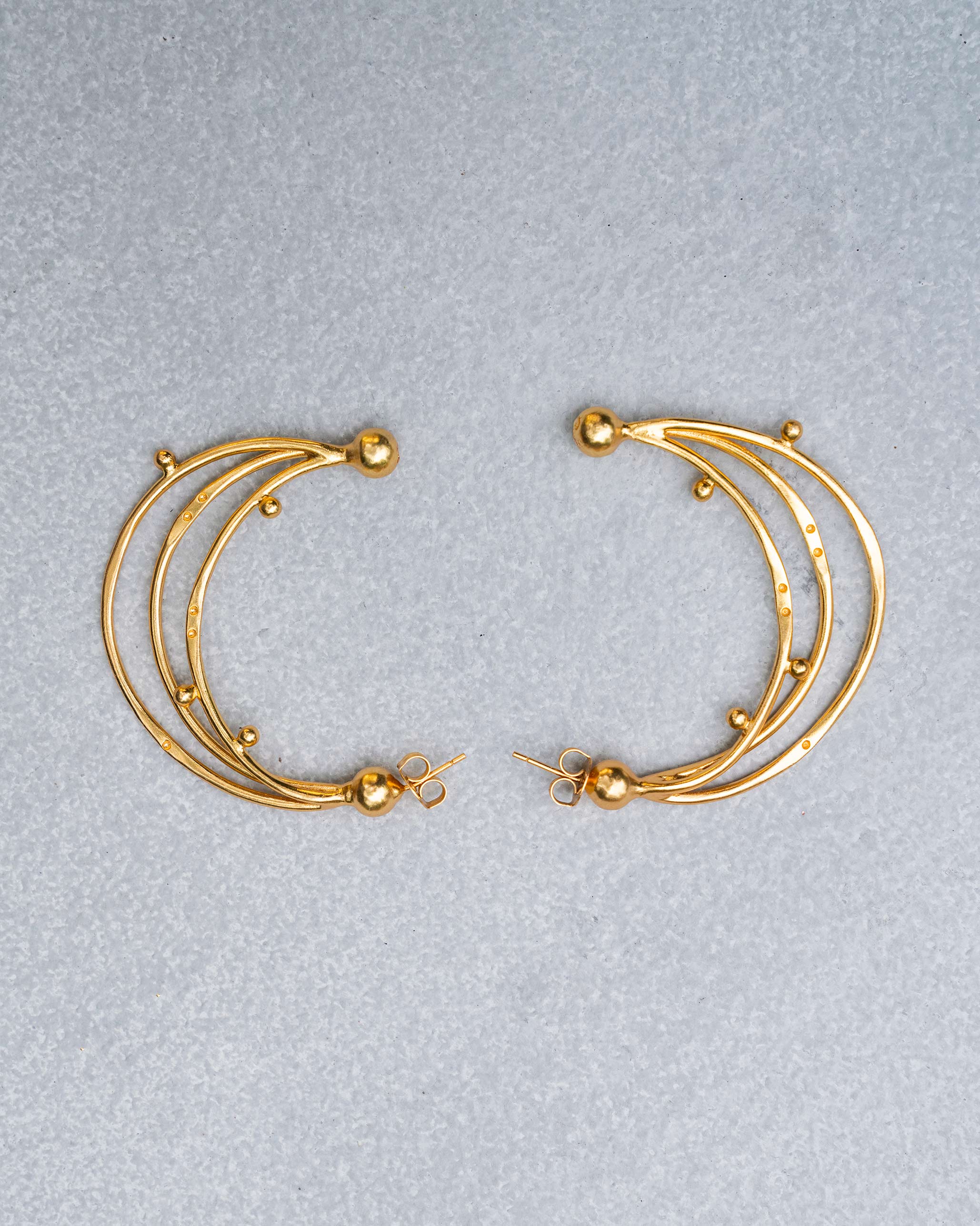 Celestial Hoops - Gold - Image 4