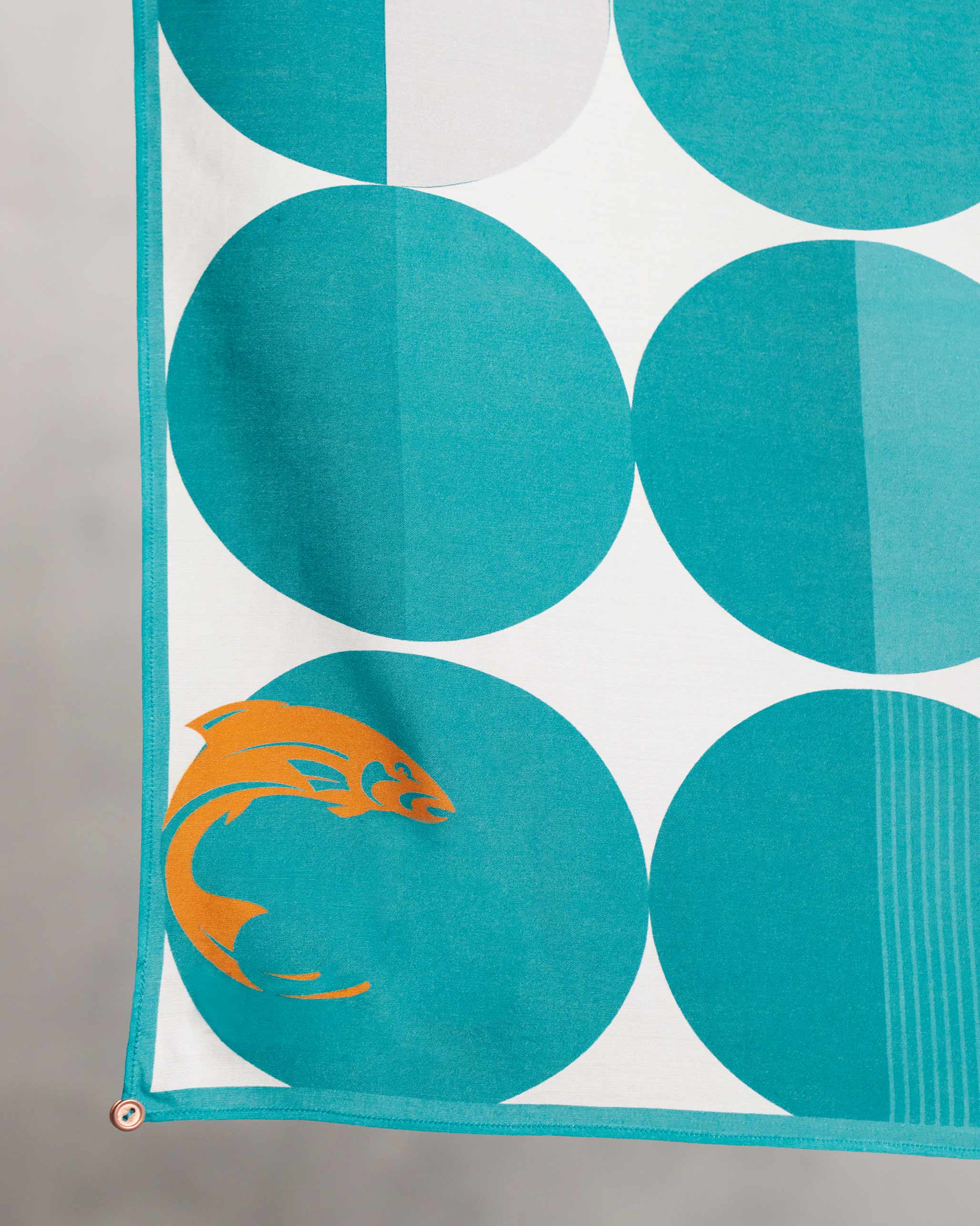 Celestial Scarf - Teal & White TSSxNB - Image 2