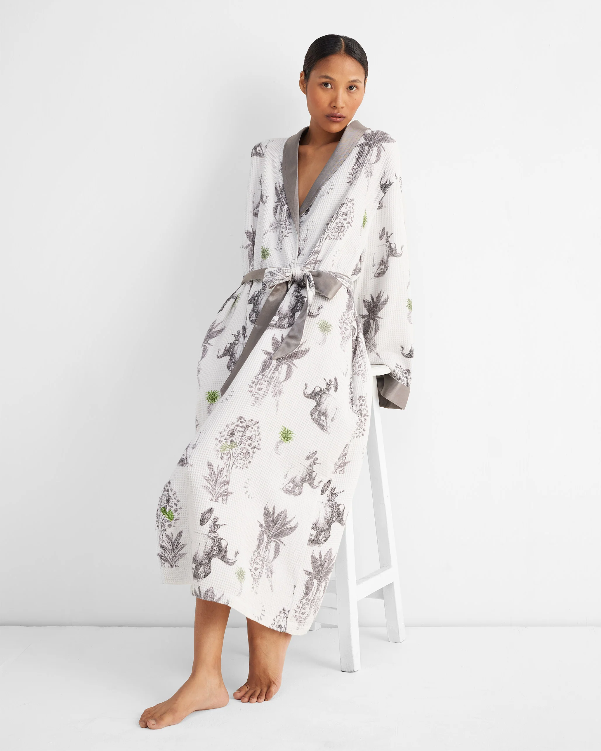 Ceylon Bathrobe Set - M-L - Image 10