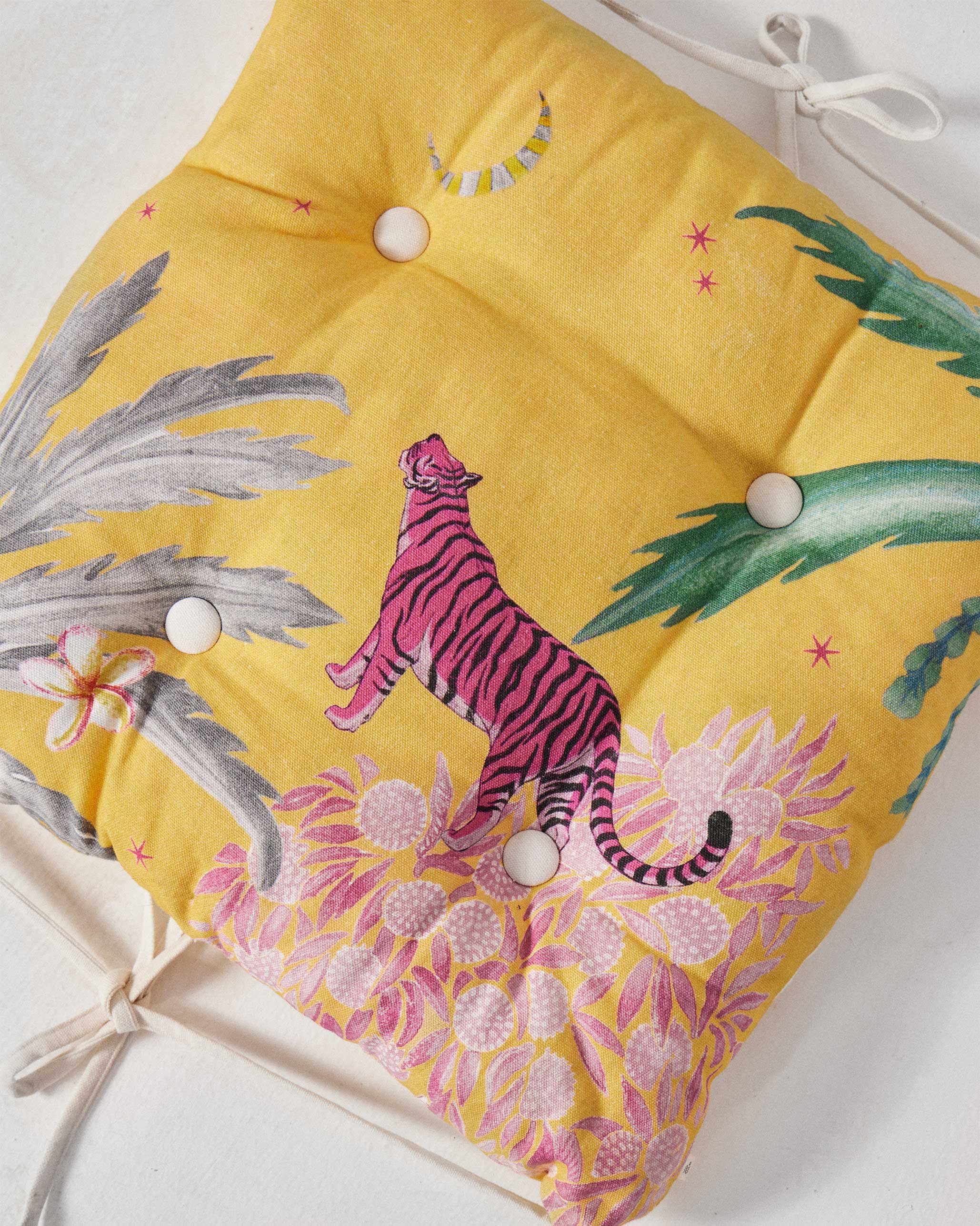 Suma chair cushion - Yellow - Image 3