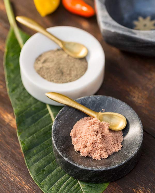 Ceylon Pinch Pot Set with Spoons (Set of 2) - Image 2