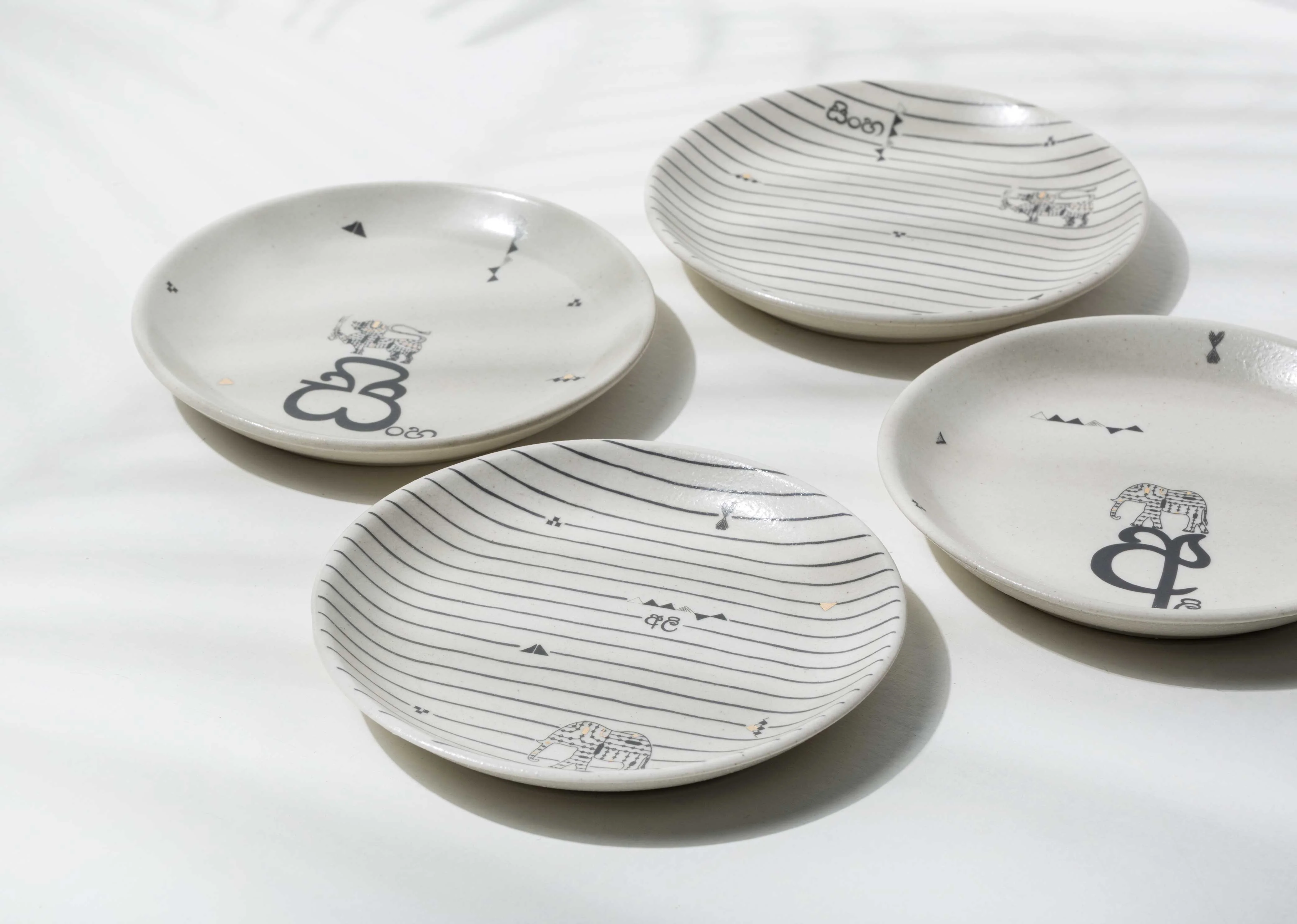 Ceylon Tea Plate (Set of 4) - Image 3