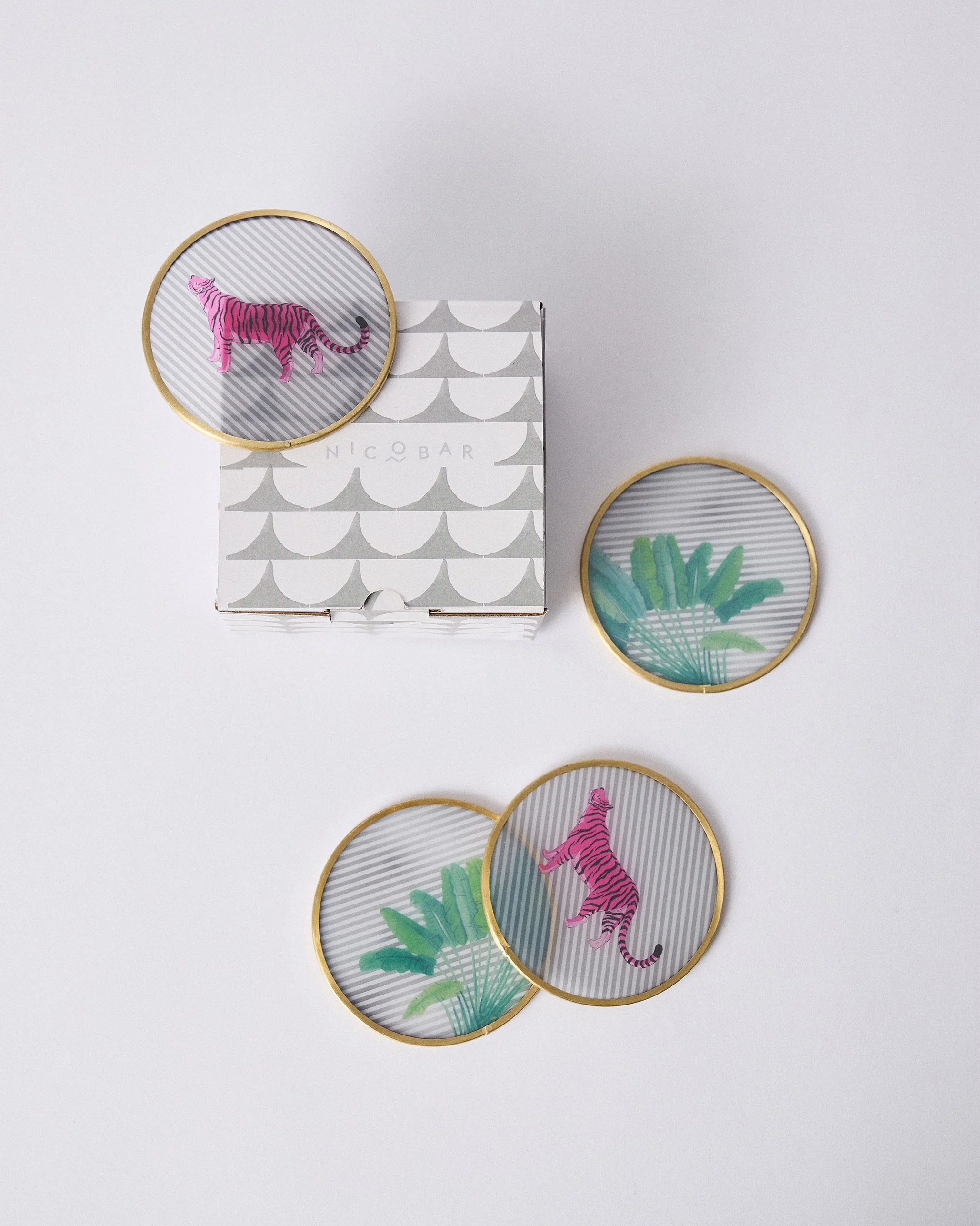 Ceylon Trail Coasters - Set of 4 - Image 3