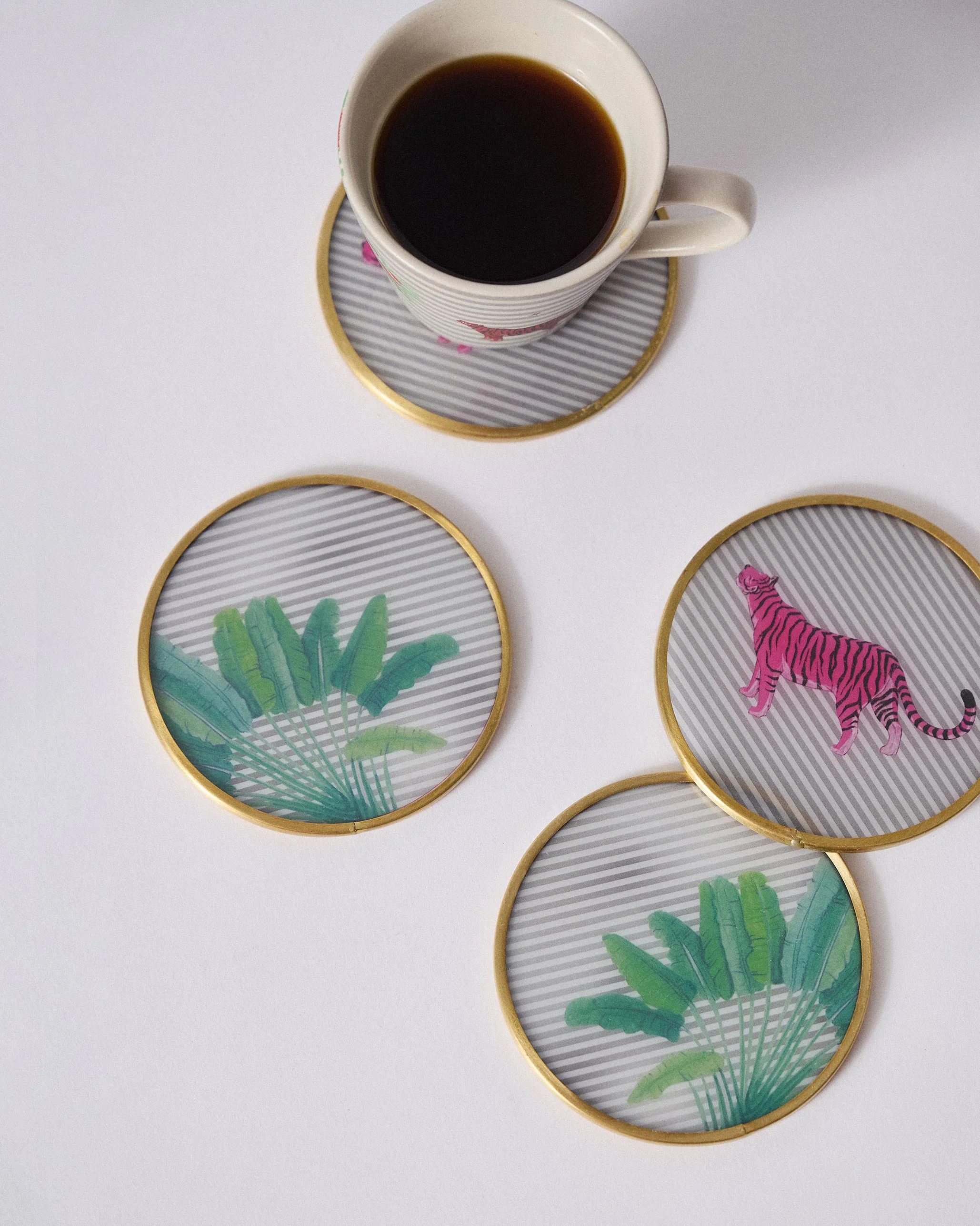Ceylon Trail Coasters - Set of 4 - Image 5