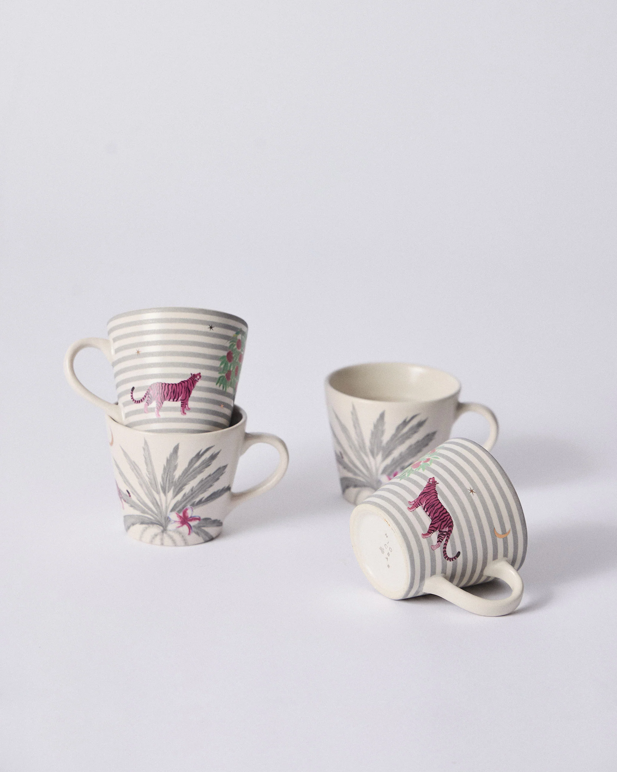 Ceylon Trail Espresso Mugs - Set of 4 - Image 2
