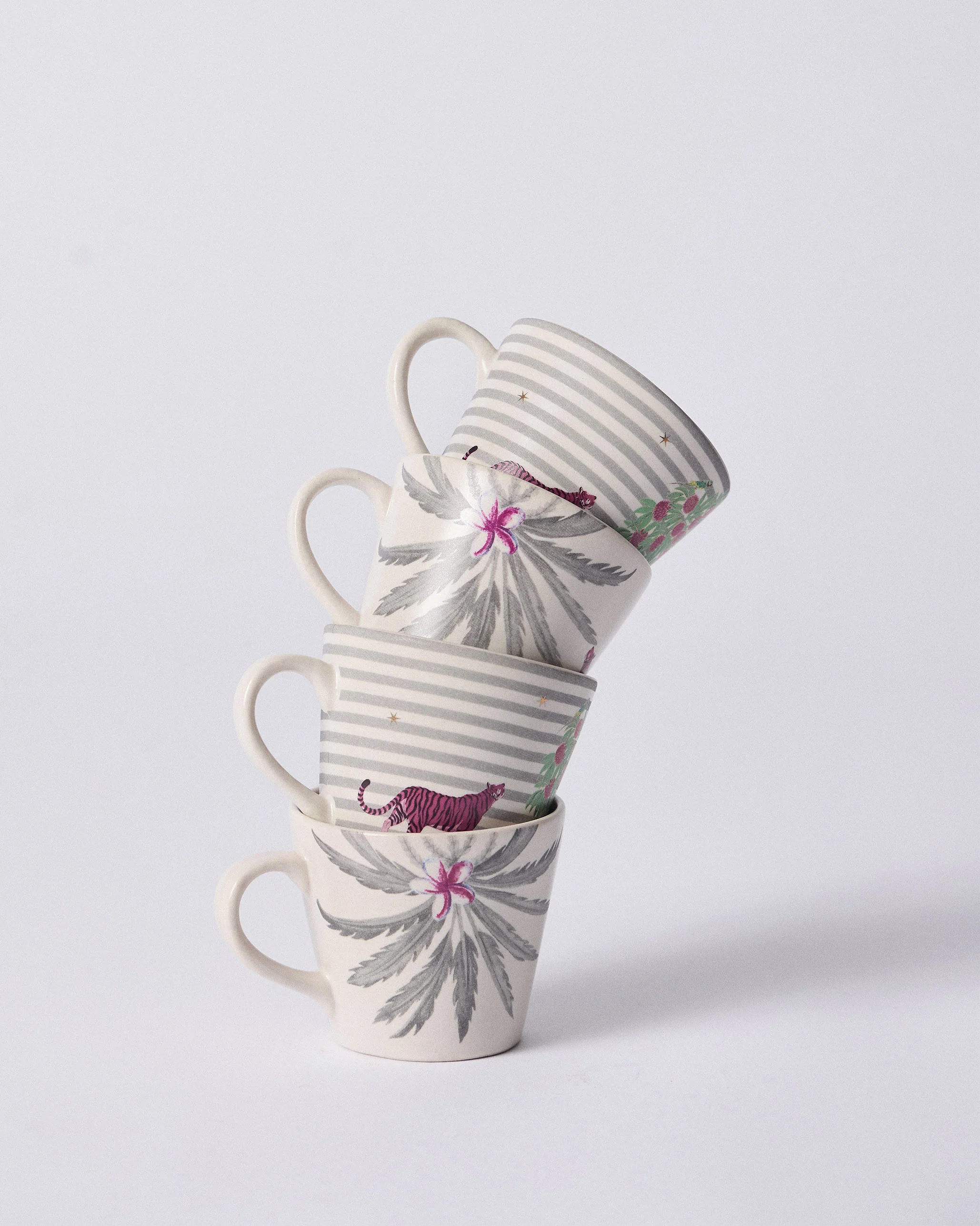 Ceylon Trail Espresso Mugs - Set of 4 - Image 4