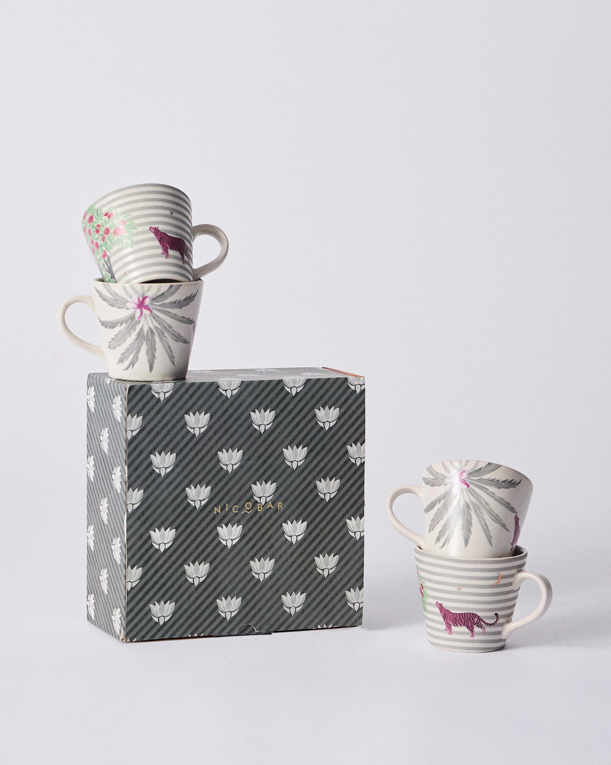 Ceylon Trail Espresso Mugs - Set of 4 - Image 7