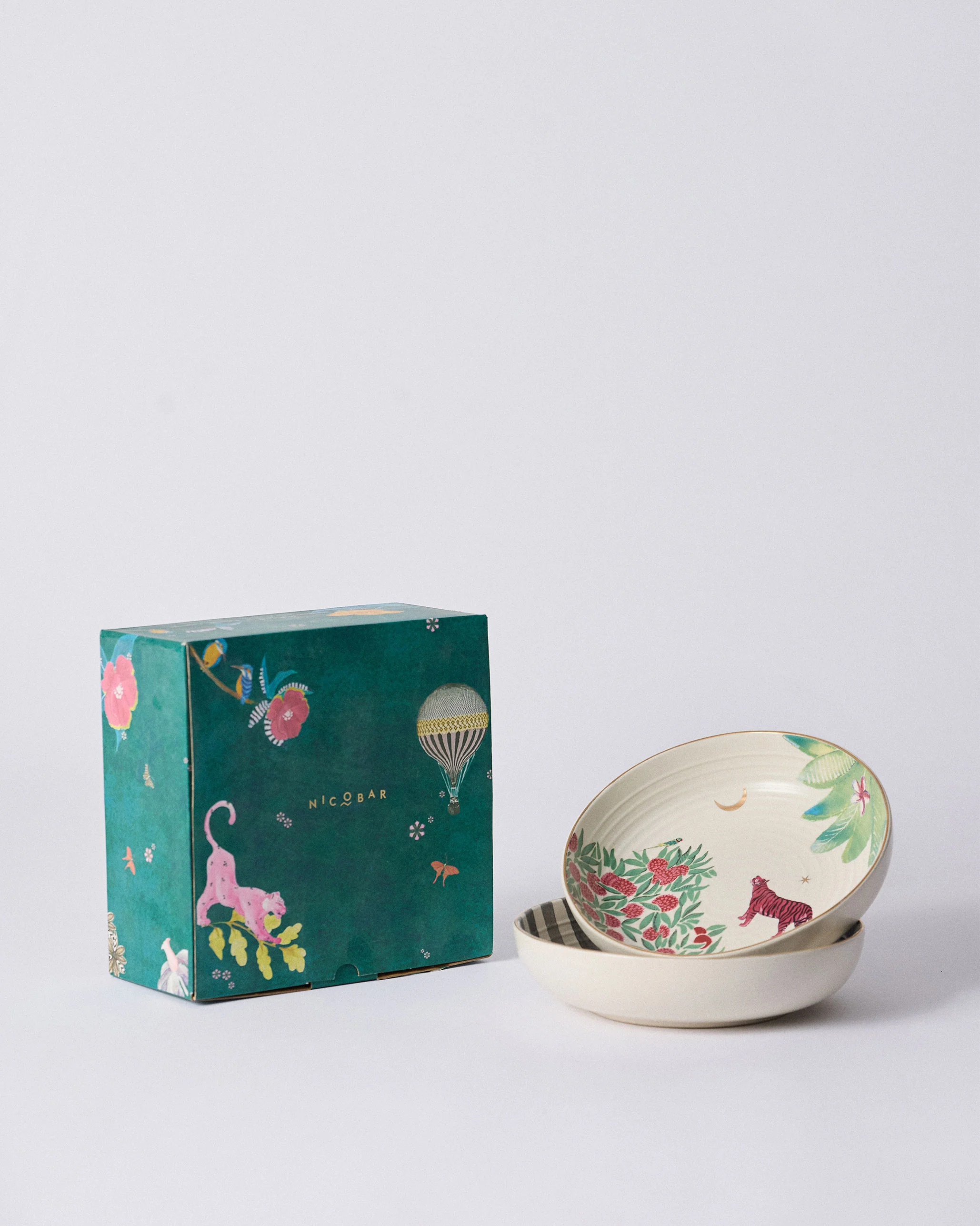 Ceylon Trail Shallow Bowl - Set of 2 - Image 6