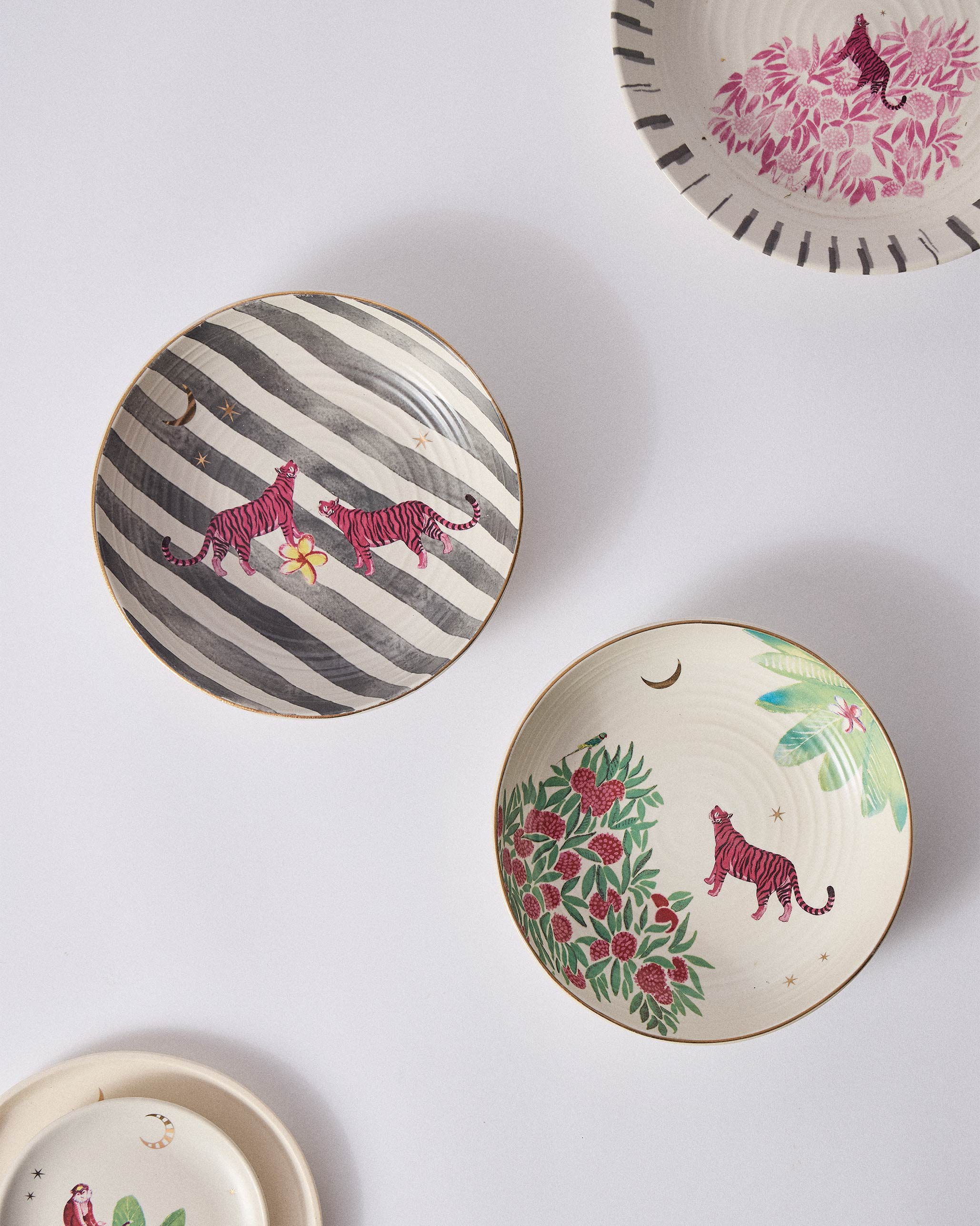 Ceylon Trail Shallow Bowl - Set of 2 - Image 7