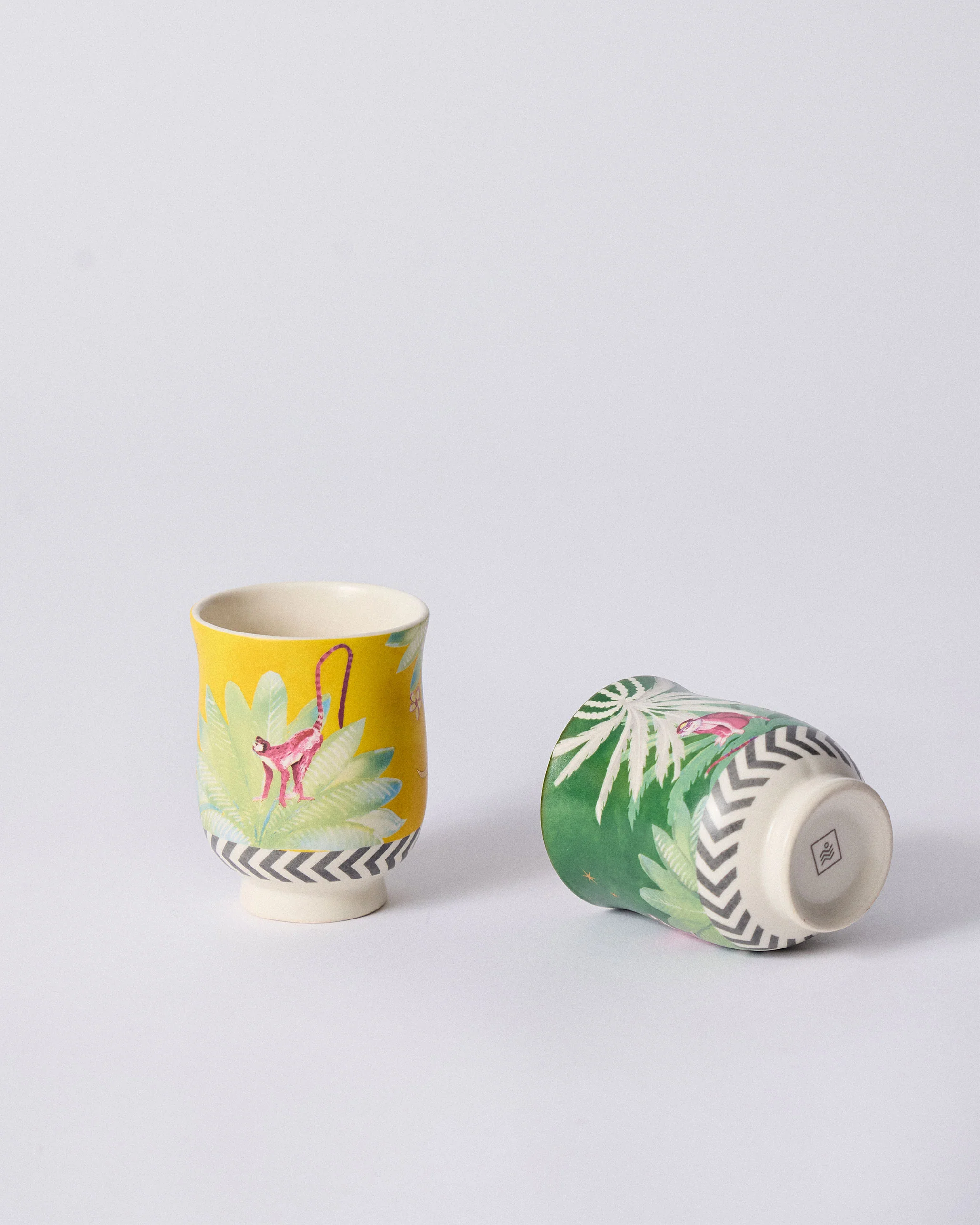 Ceylon Trail Tea Cups - Set of 2 - Image 3