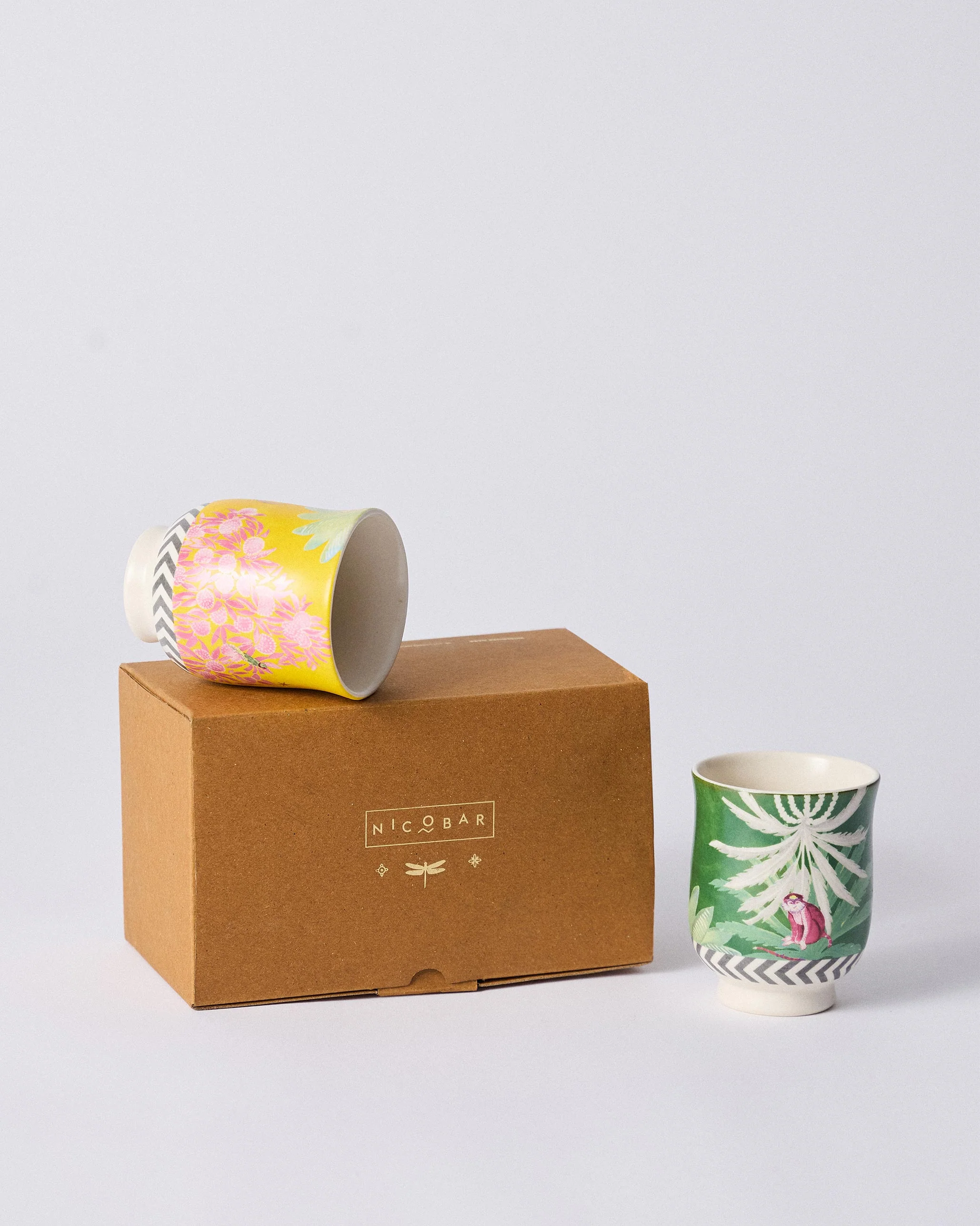 Ceylon Trail Tea Cups - Set of 2 - Image 5