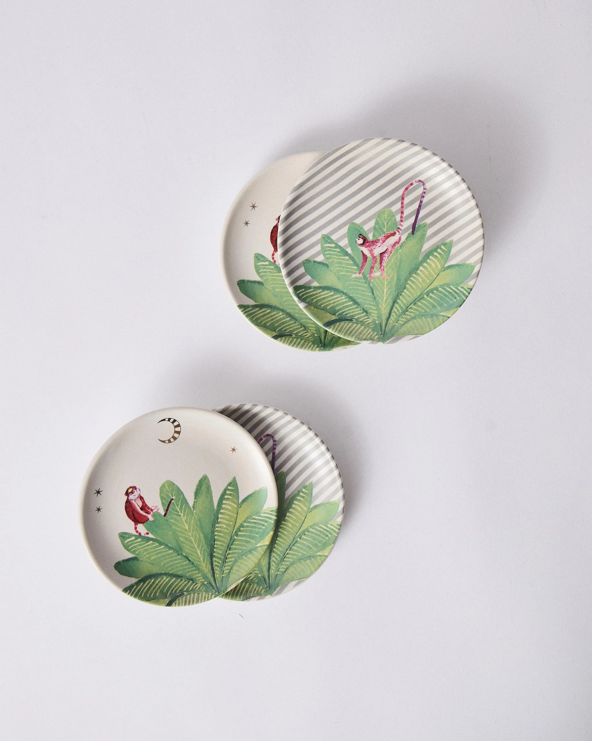 Ceylon Trail Tea Plates - Set of 4 - Image 4