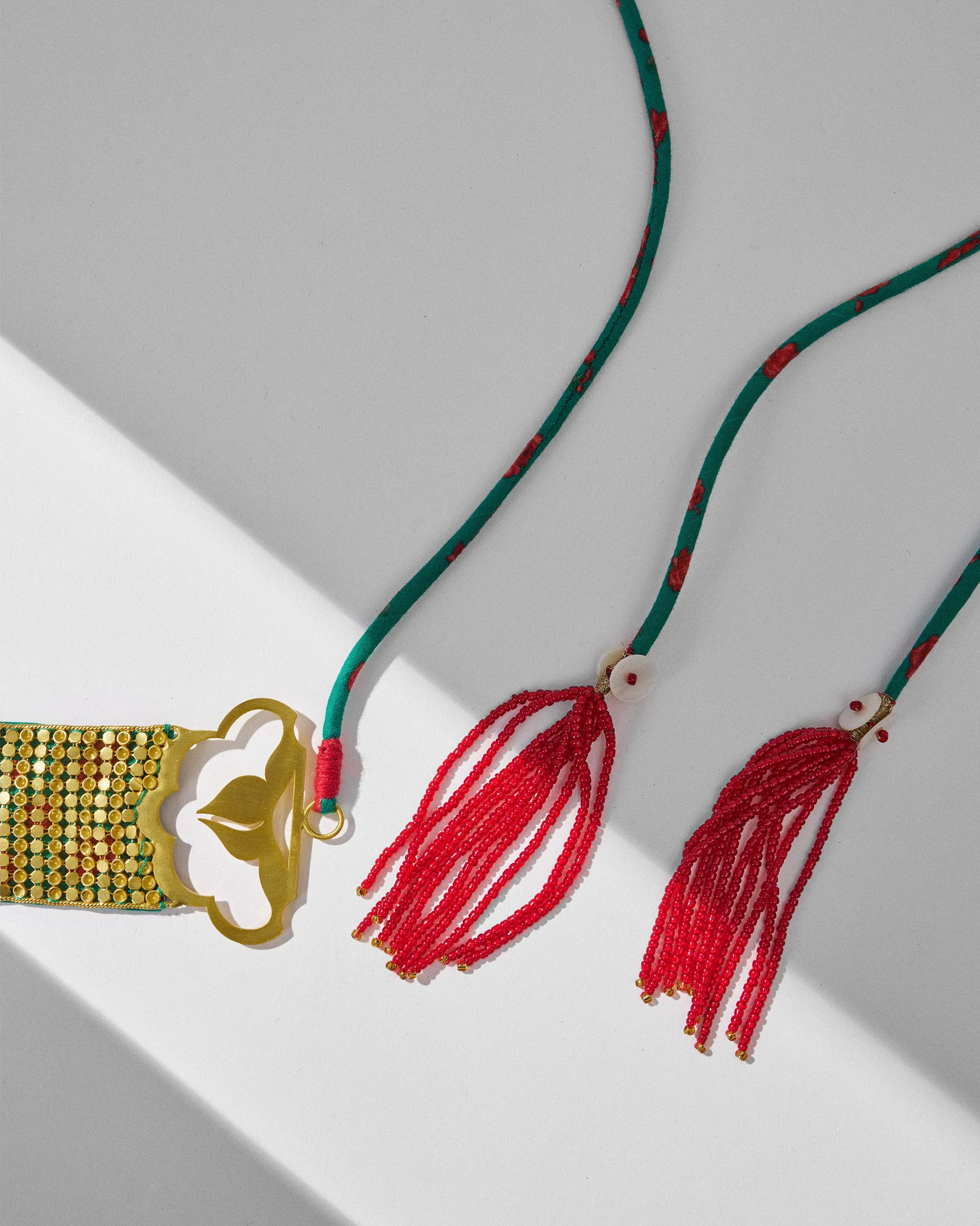 Chain Mail Necklace - Gold - Image 4