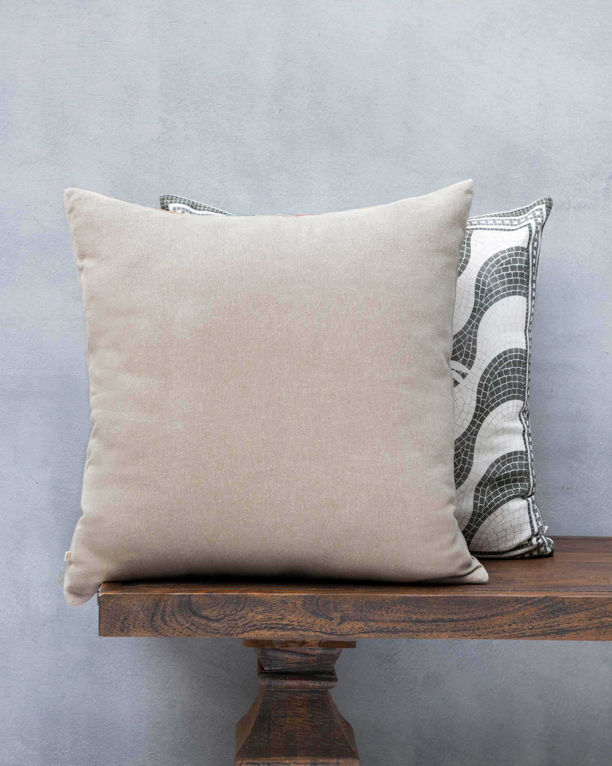 Chambray Palm Cushion - Image 5