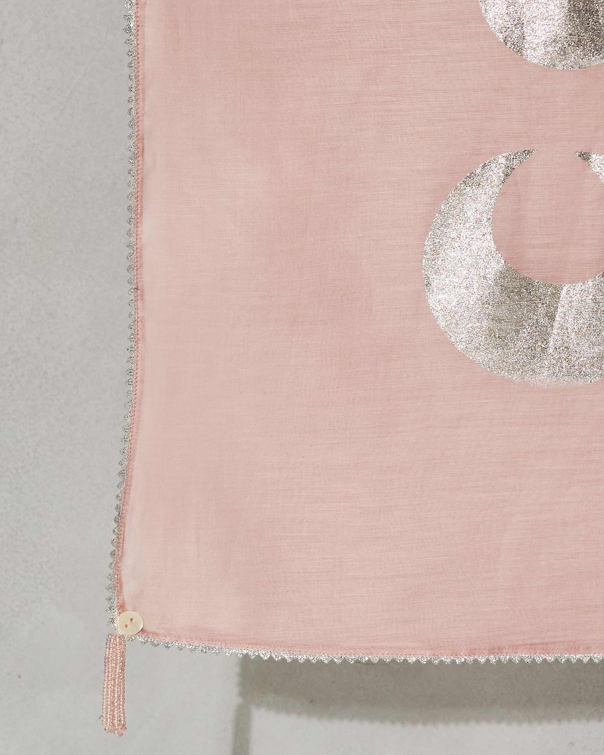 Chand Dupatta - Pink & Silver - Image 3