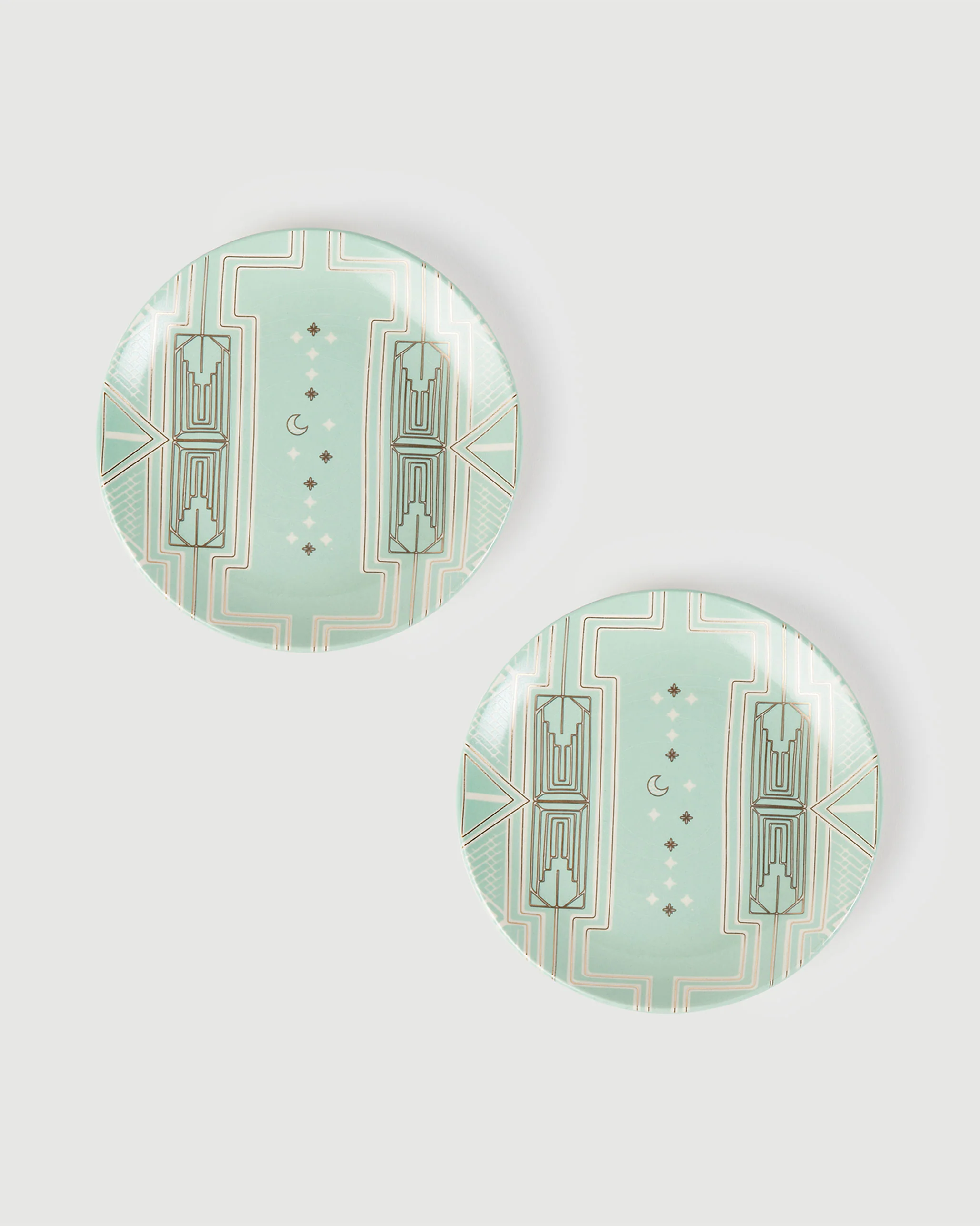 Chand Sitara Quarter Plate (Set  of 2) - Image 2