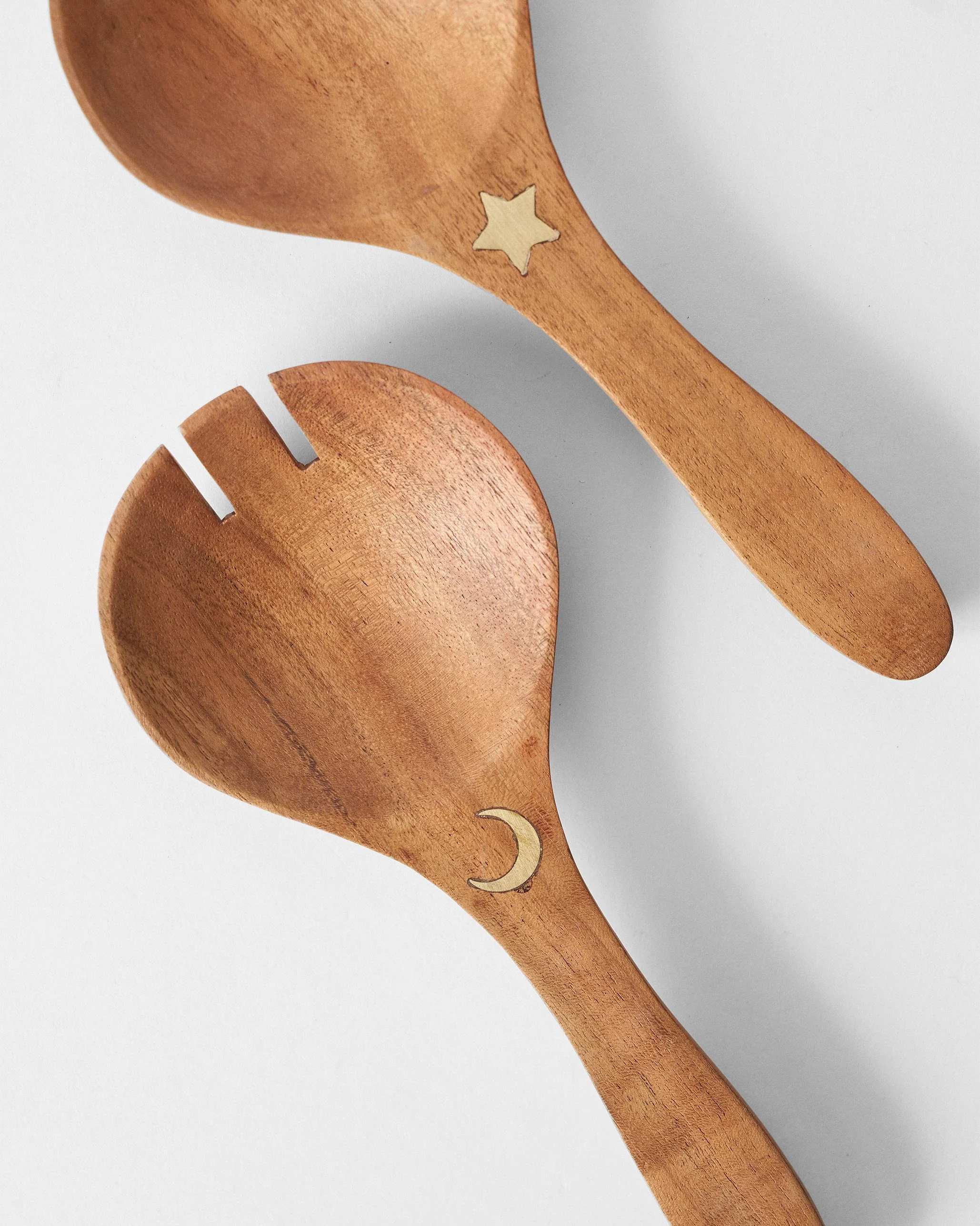 Chand Sitara Salad Server - Set of 2 - Image 2