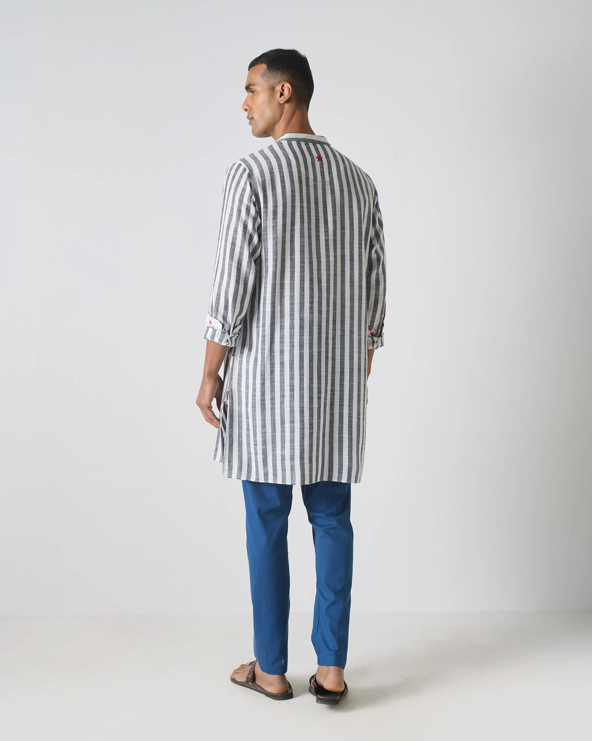 Chandni Chowk - Black & White Stripes - Image 3