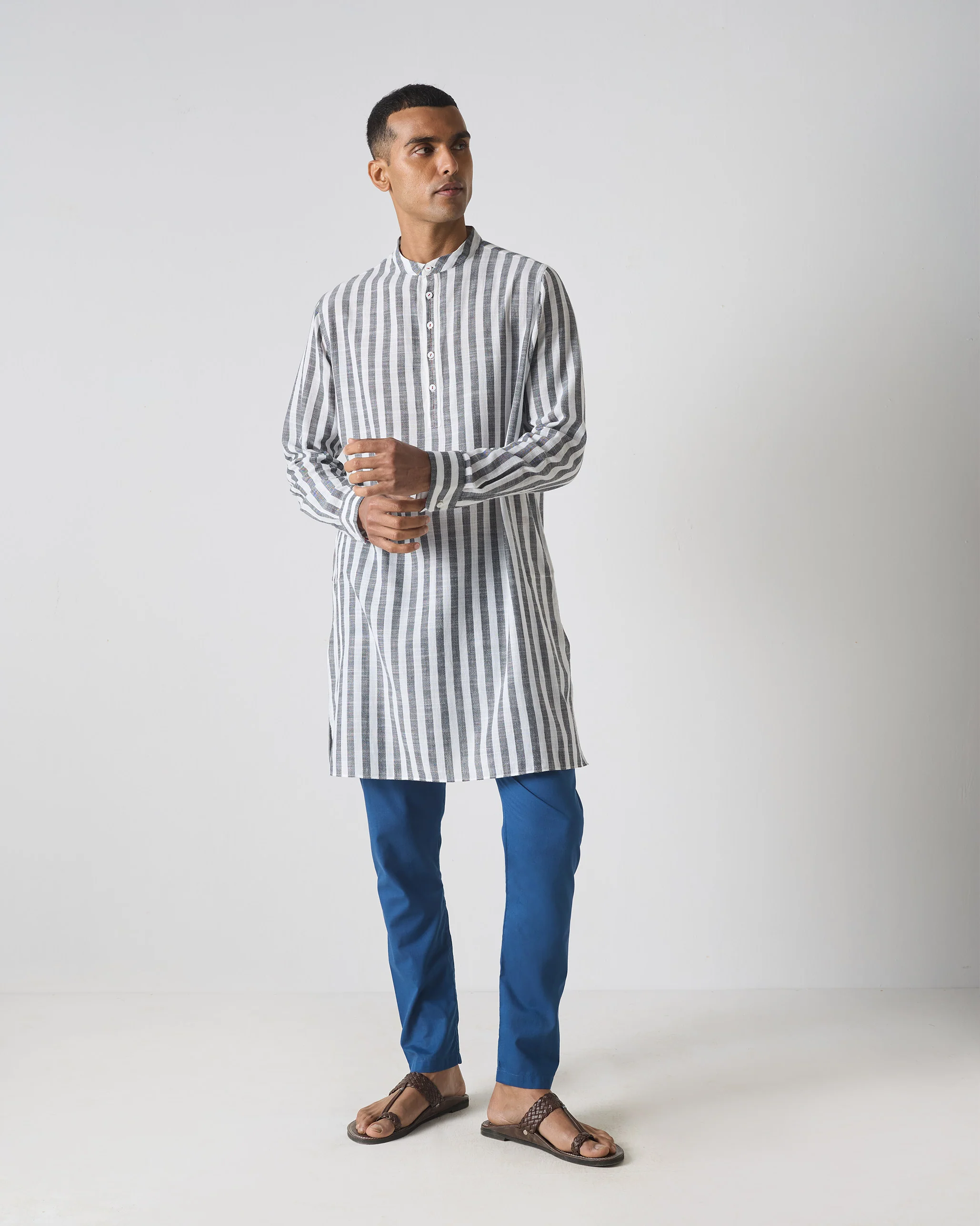 Chandni Chowk - Black & White Stripes - Image 6