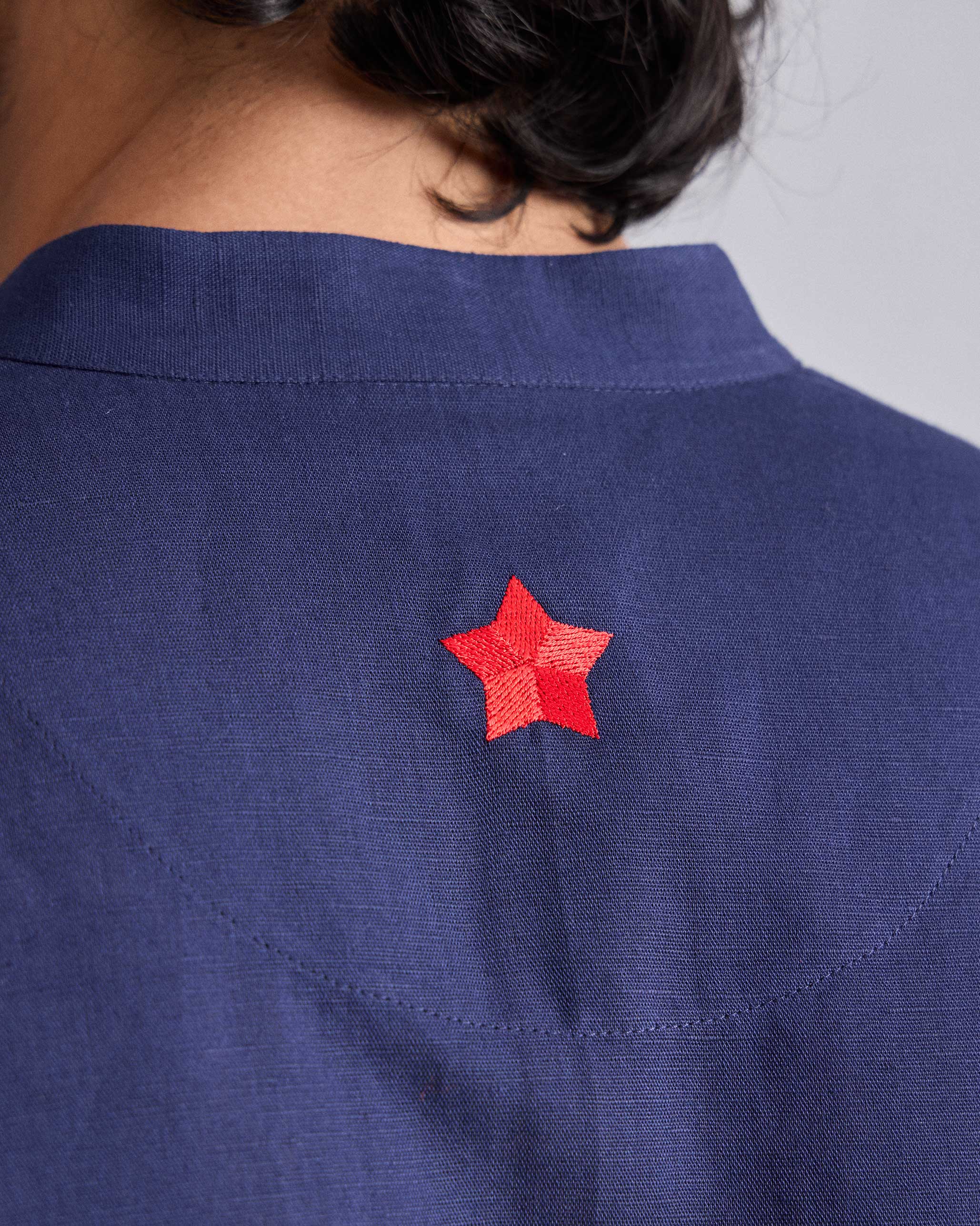 Chandni Chowk Kurta - Ink Blue - Image 5