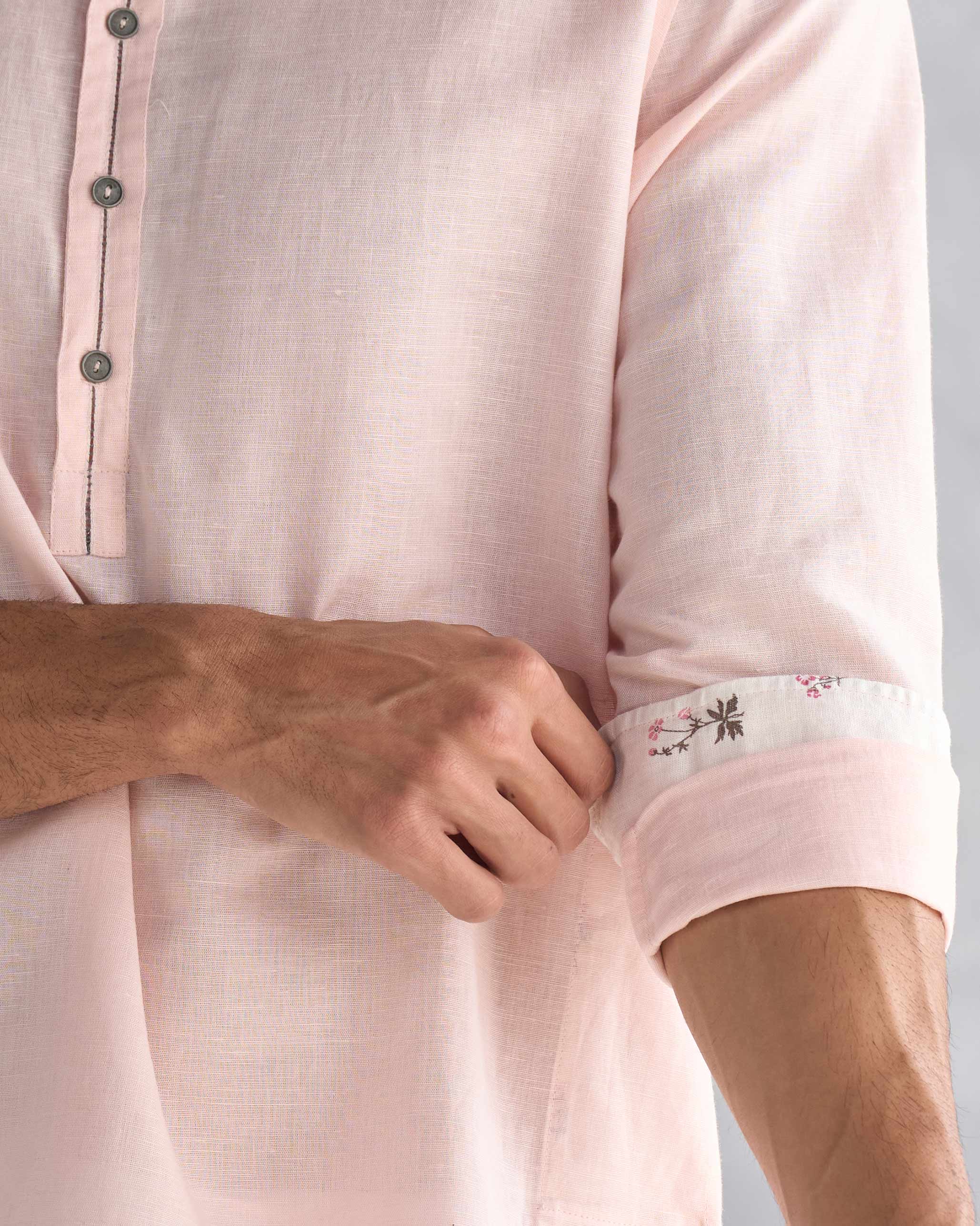 Chandni Chowk Kurta - Pink - Image 2