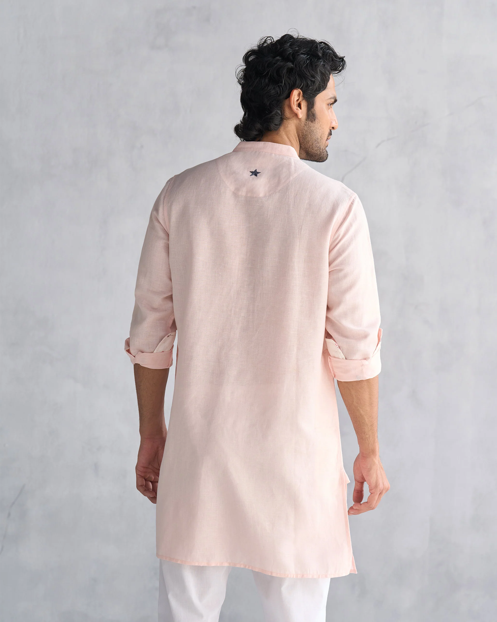 Chandni Chowk Kurta - Pink - Image 4