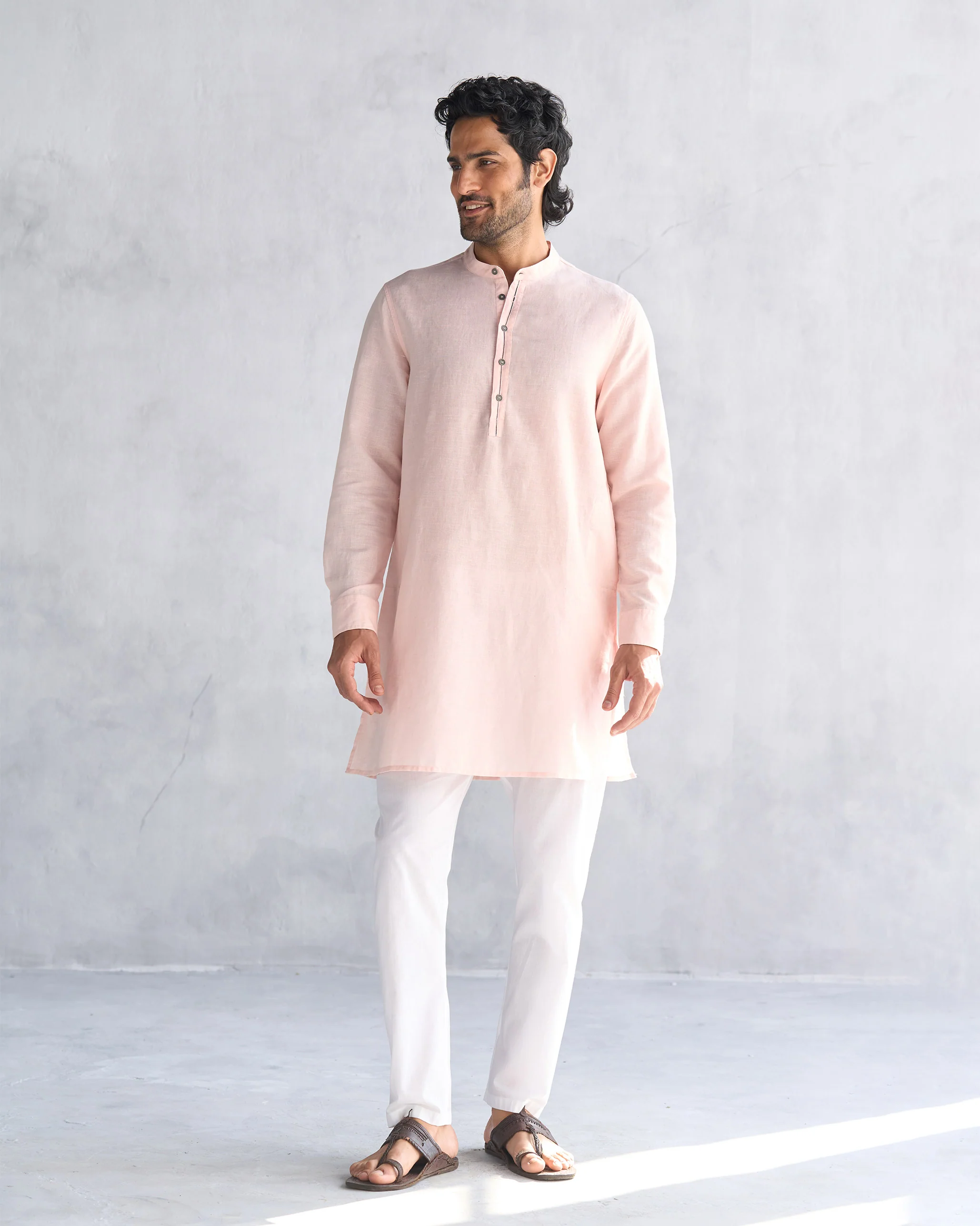 Chandni Chowk Kurta - Pink - Image 5