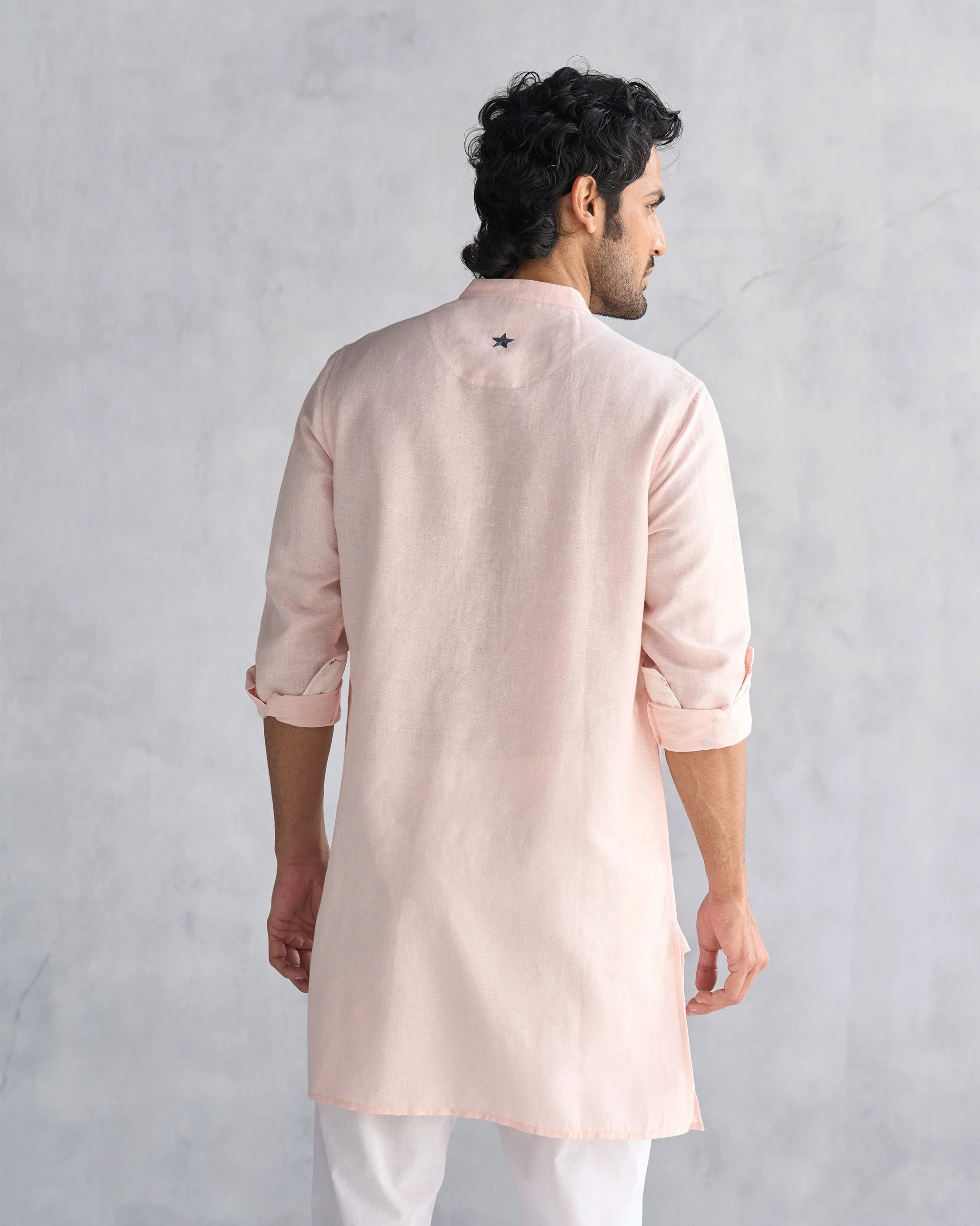 Chandni Chowk Kurta - Pink - Image 4